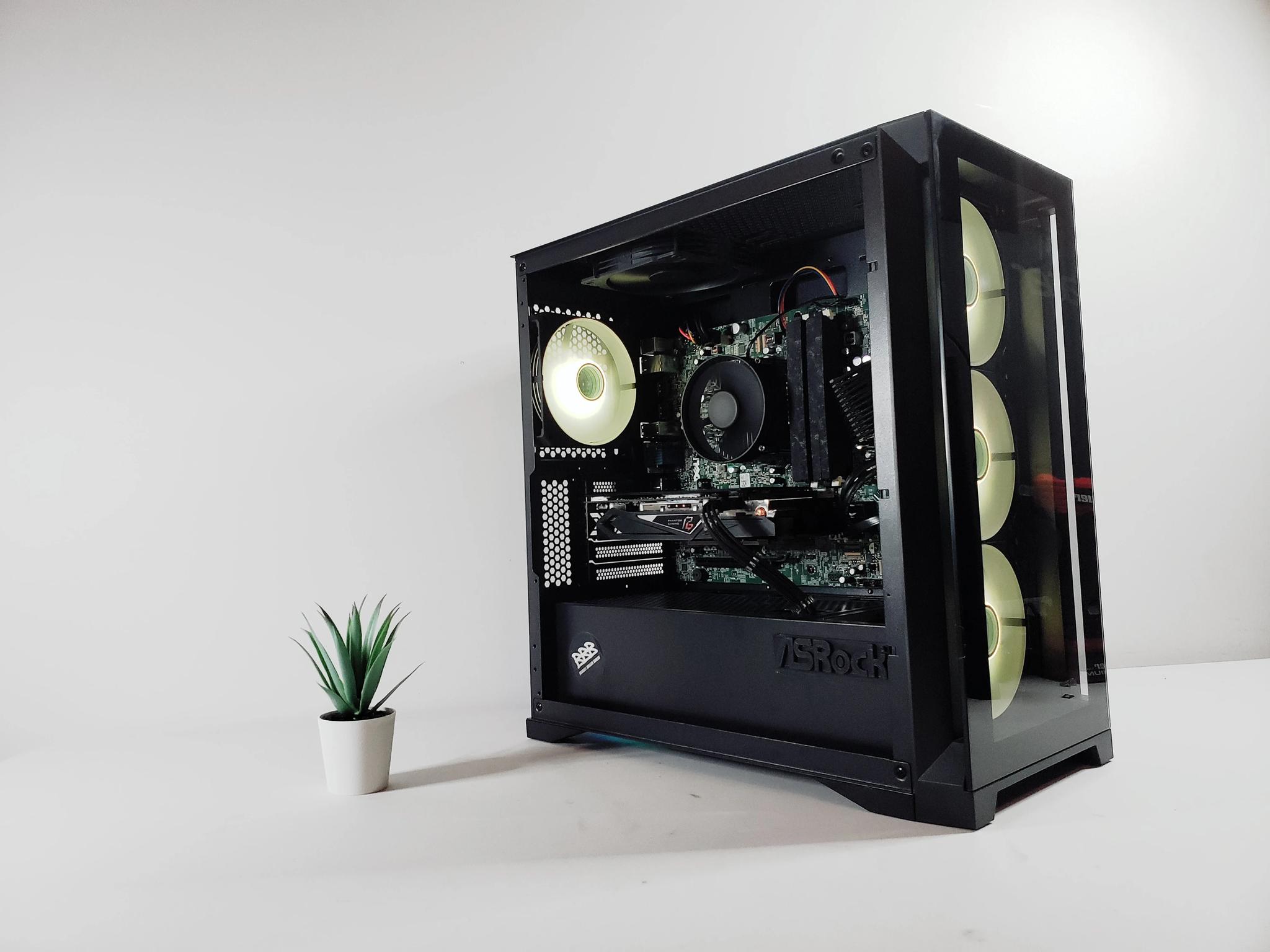 🚨 Budget Gaming PC | ⚙️RX570 | Custom RGB ✨ |