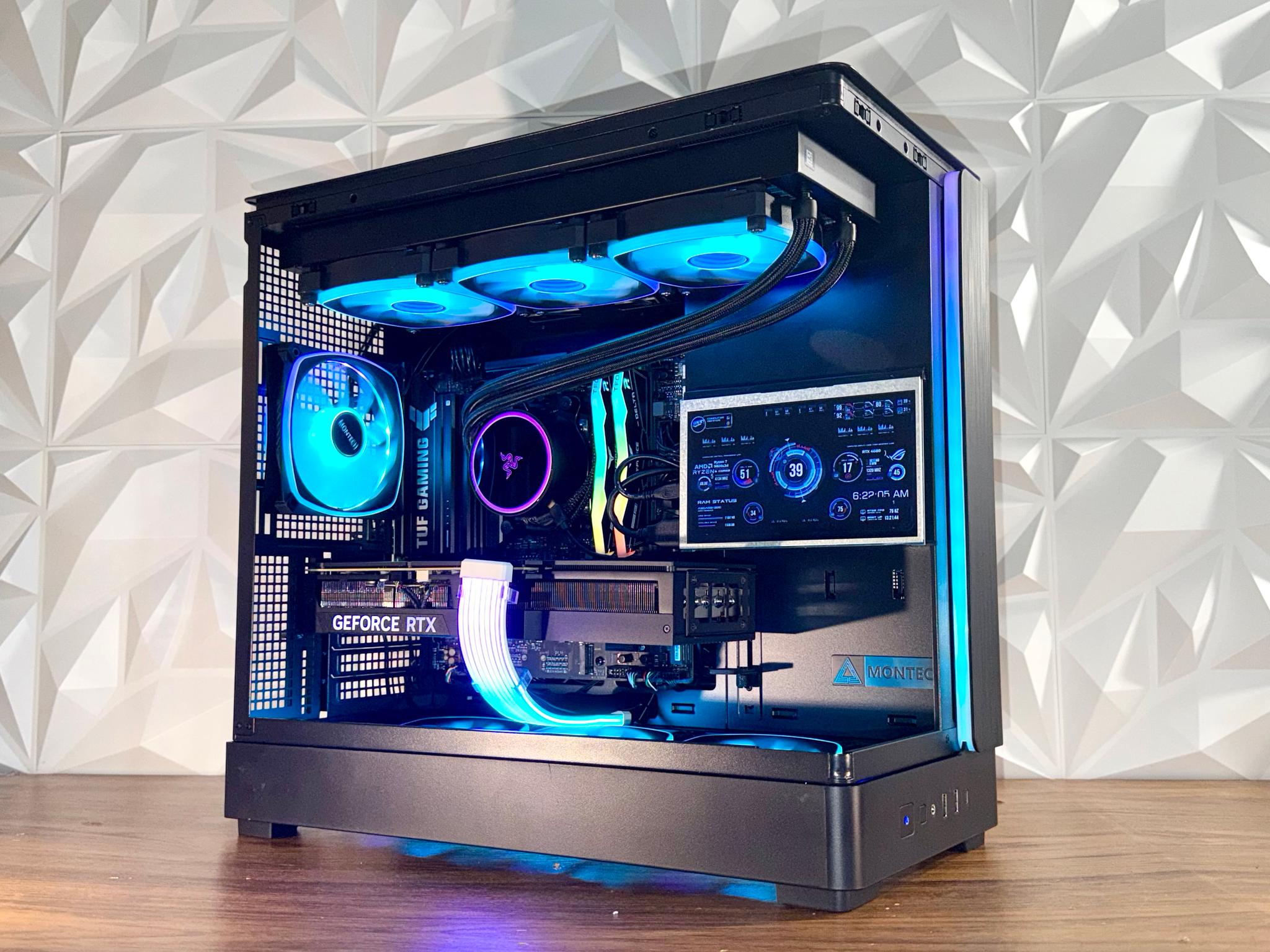 👑 RTX 4080 | Ryzen 7900X/9800x3d | 32GB DDR5| 2TB NVMe | LCD Display | W11 Pro “ROYAL TITAN” 👑