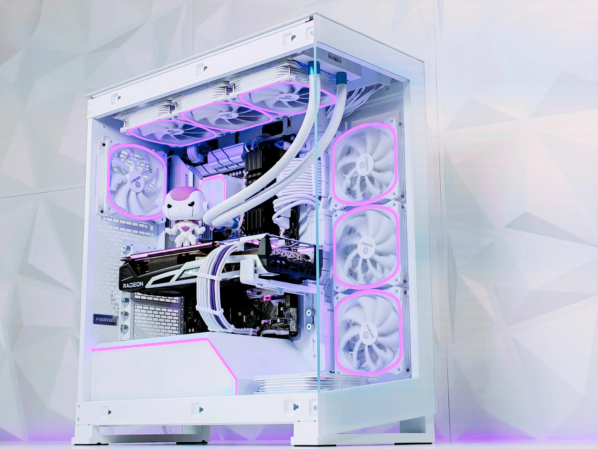 👑❄️Liquid Cooled  Gaming PC🟣AMD RX 6900 XT 16GB🟣Intel i7 12700KF 12 core🟣32GB DDR4🟣1TB