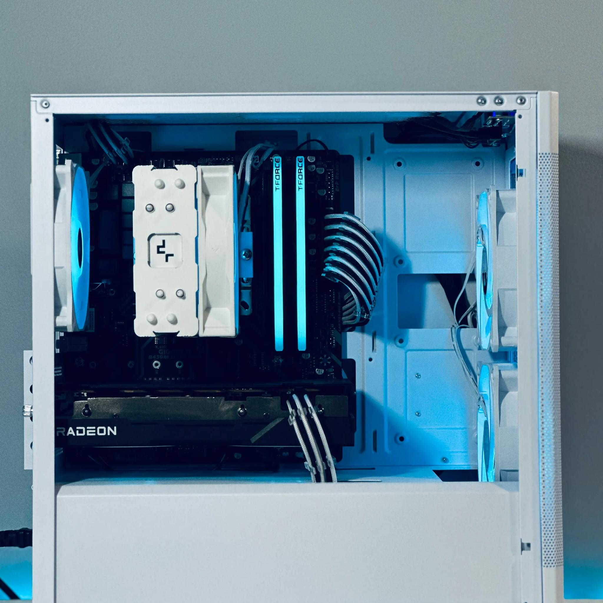 RX 6650XT | AMD Ryzen 7 2700X | 16GB RAM | 1TB SSD | Gaming/Streaming PC WIFI WIN10