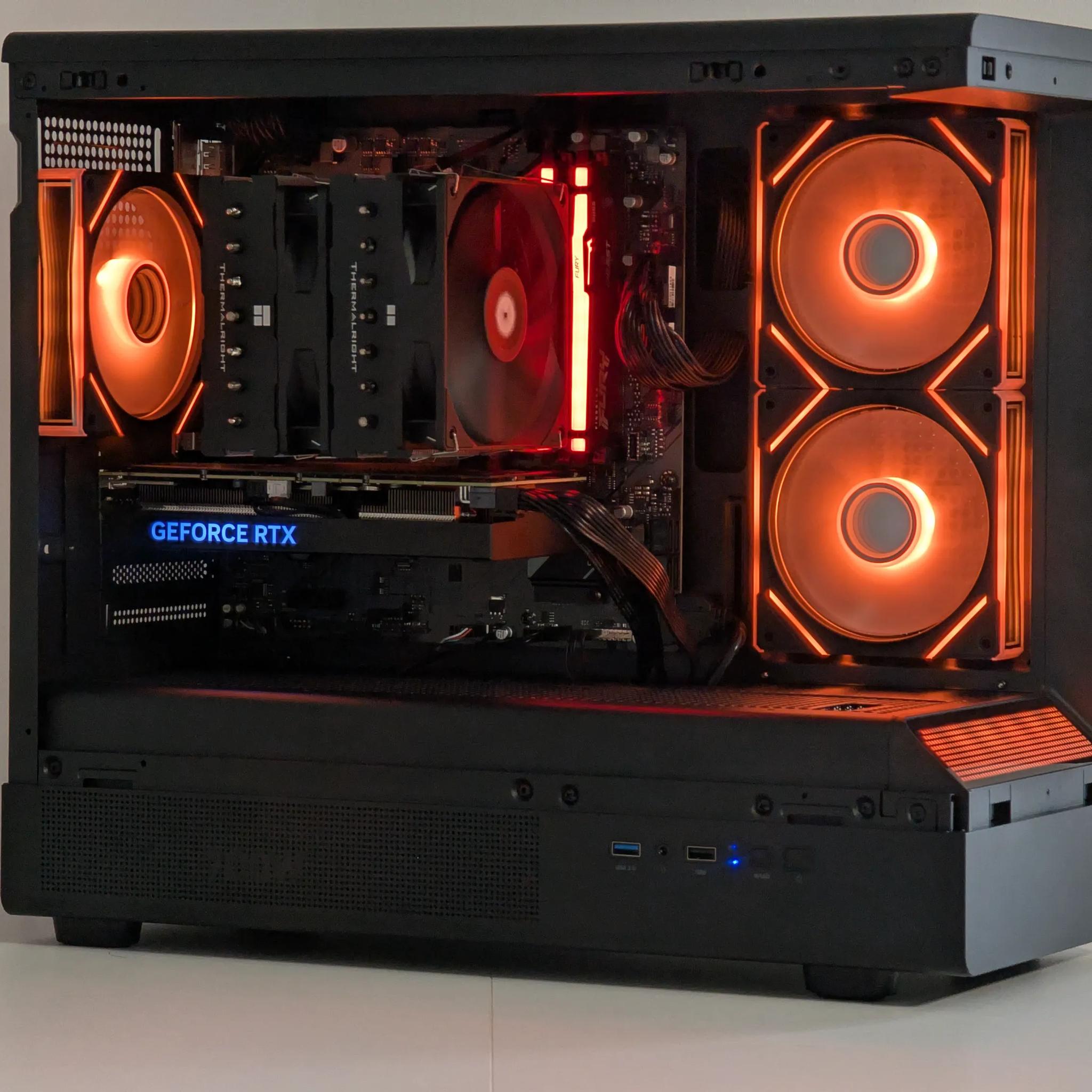 Ryzen 7 7700 + RTX 4060 Ti Gaming PC