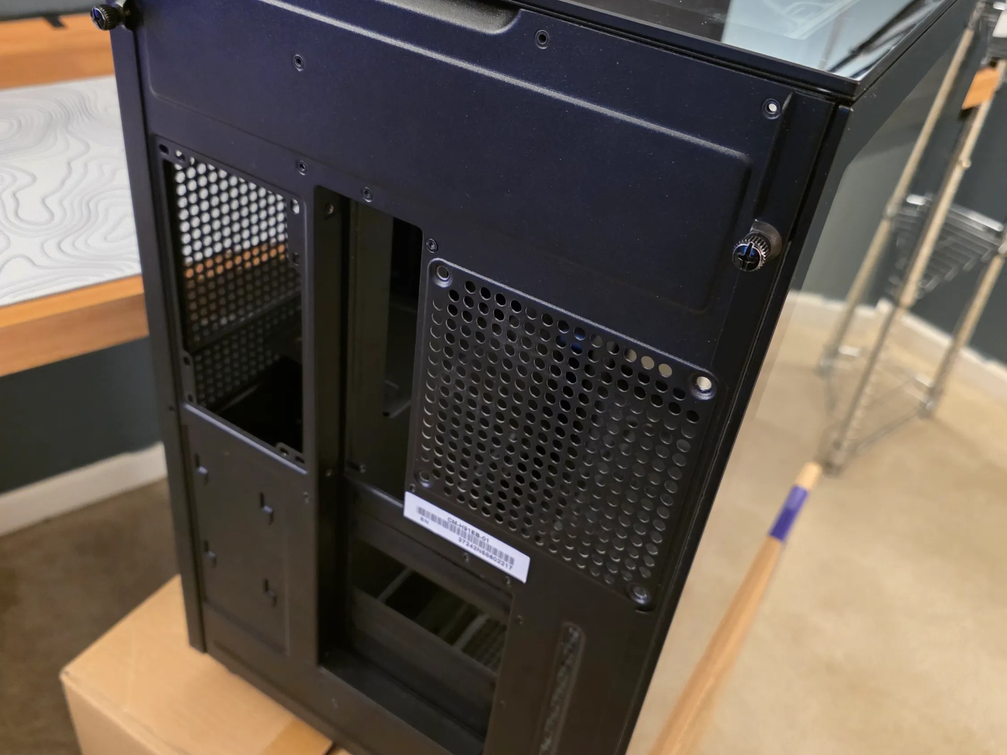 NZXT H9 Elite Tempered Glass ATX Mid-Tower Computer Case - Black EXTRA FANS