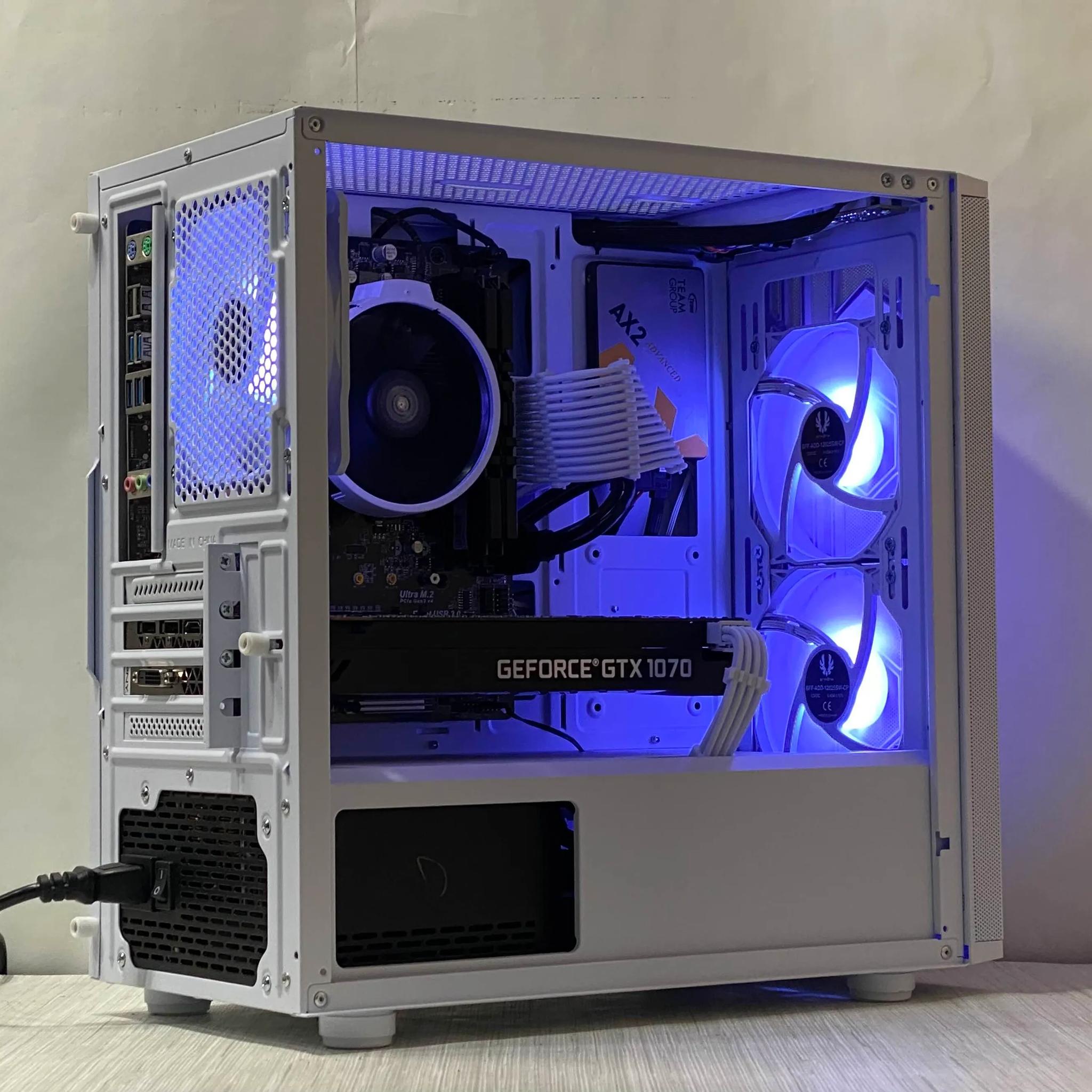 GTX 1070, Ryzen 5, 16GB DDR4, 512GB SSD, WiFi - Gaming PC