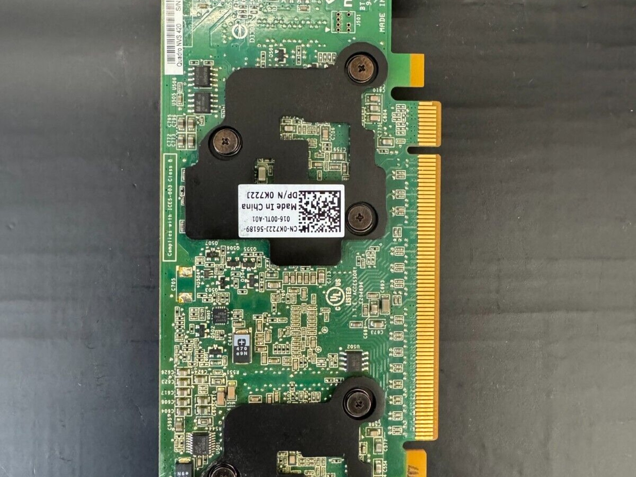 Nvidia NVS 420 512MB GDDR3 Graphics Card - VHDCI
