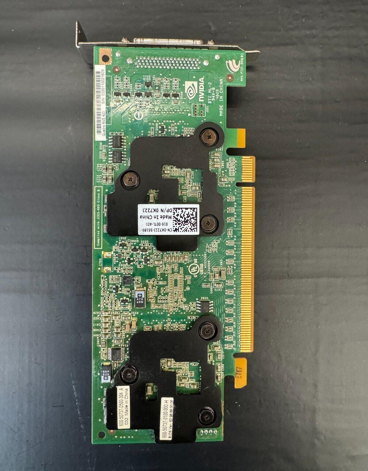 Nvidia NVS 420 512MB GDDR3 Graphics Card - VHDCI