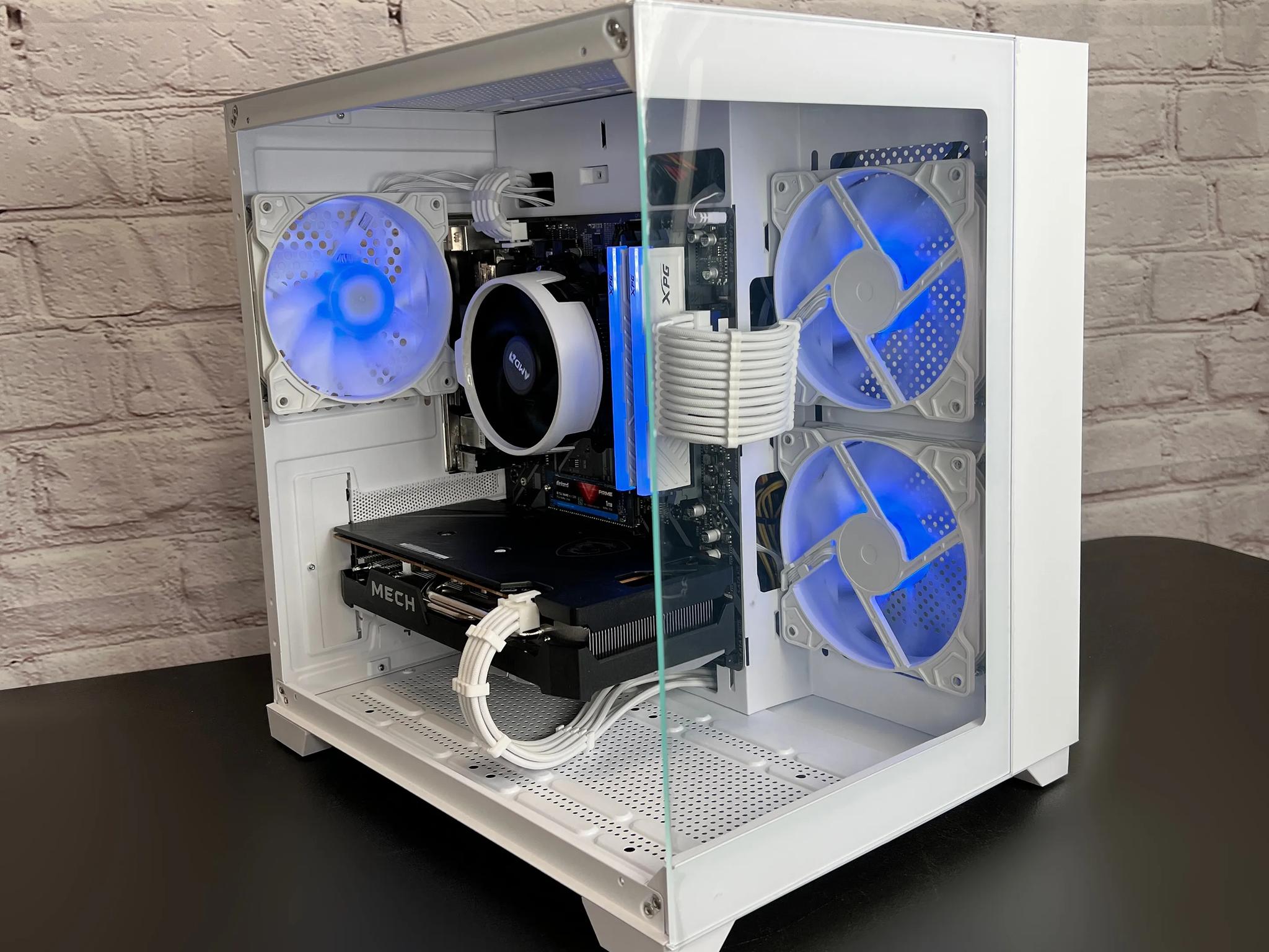 Ryzen 5 3600 RX 6600 16GB RAM 1TB M.2 Wifi 5 Bluetooth Window 10 Gaming PC