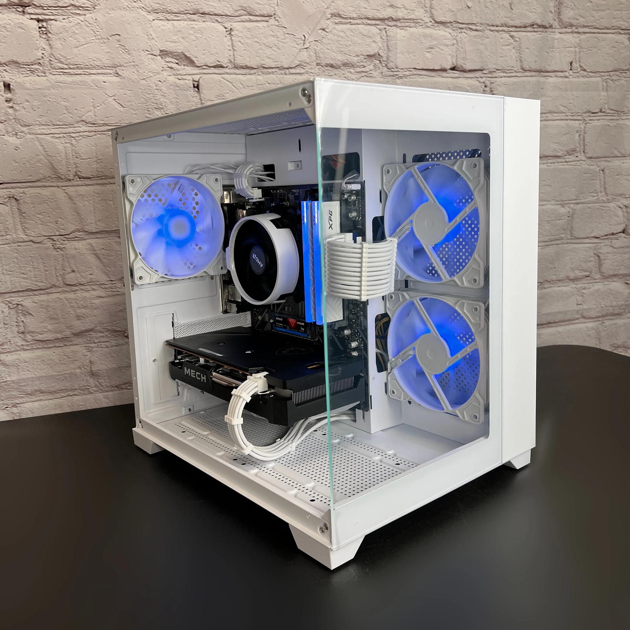 Ryzen 5 3600 RX 6600 16GB RAM 1TB M.2 Wifi 5 Bluetooth Window 10 Gaming PC