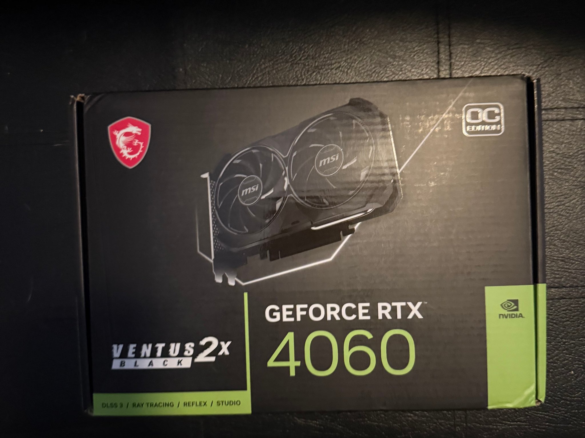 MSI GeForce RTX 4060 VENTUS 2X BLACK 8G OC