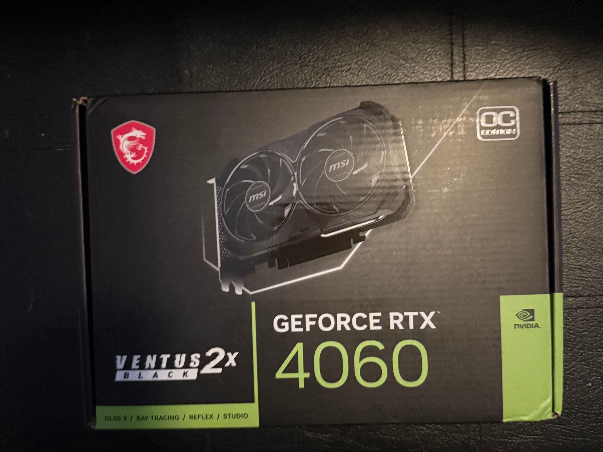 MSI GeForce RTX 4060 VENTUS 2X BLACK 8G OC