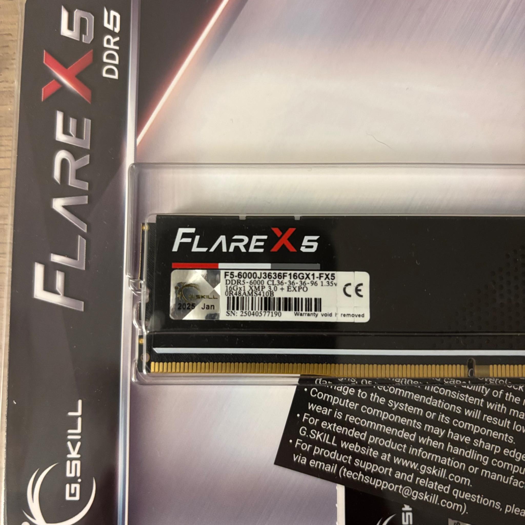 Flare X5 16GB 6000 CL36