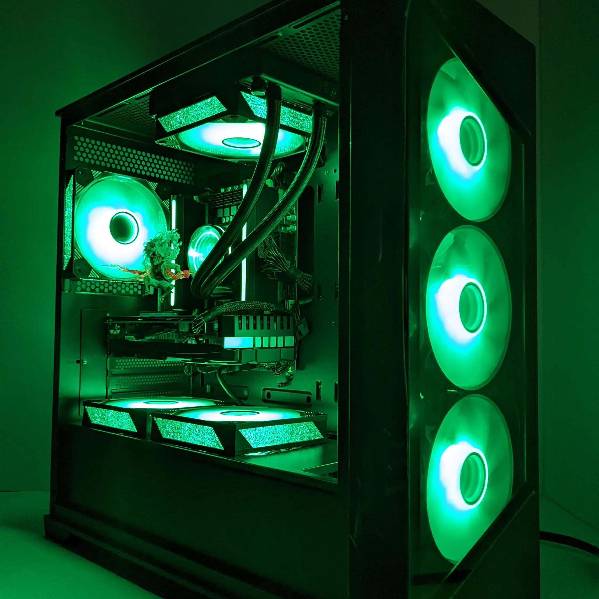 ヒドゥンドラゴン| RTX2060 Super| Intel@8-cores & 16-threads| 16GB DDR4| 1TB SSD| Windows 11 Pro