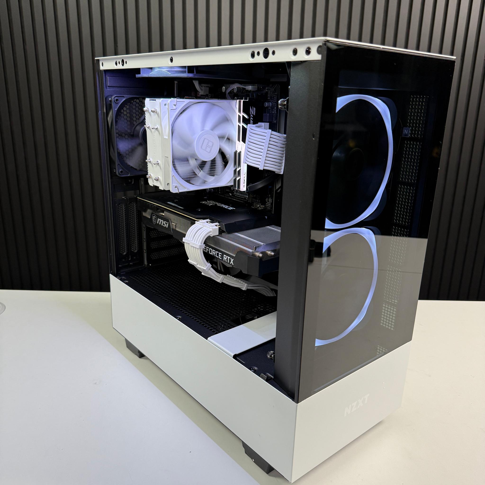 Clean 1440P Gaming PC (RYZEN 5, RTX 3070)