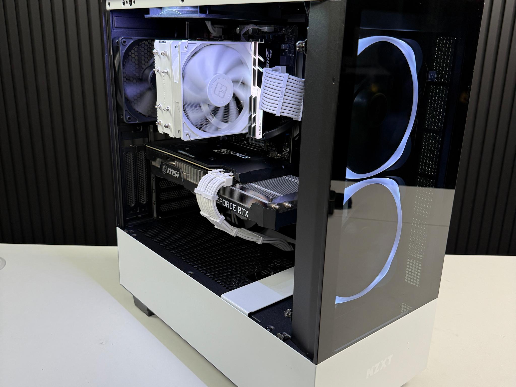 Clean 1440P Gaming PC (RYZEN 5, RTX 3070)