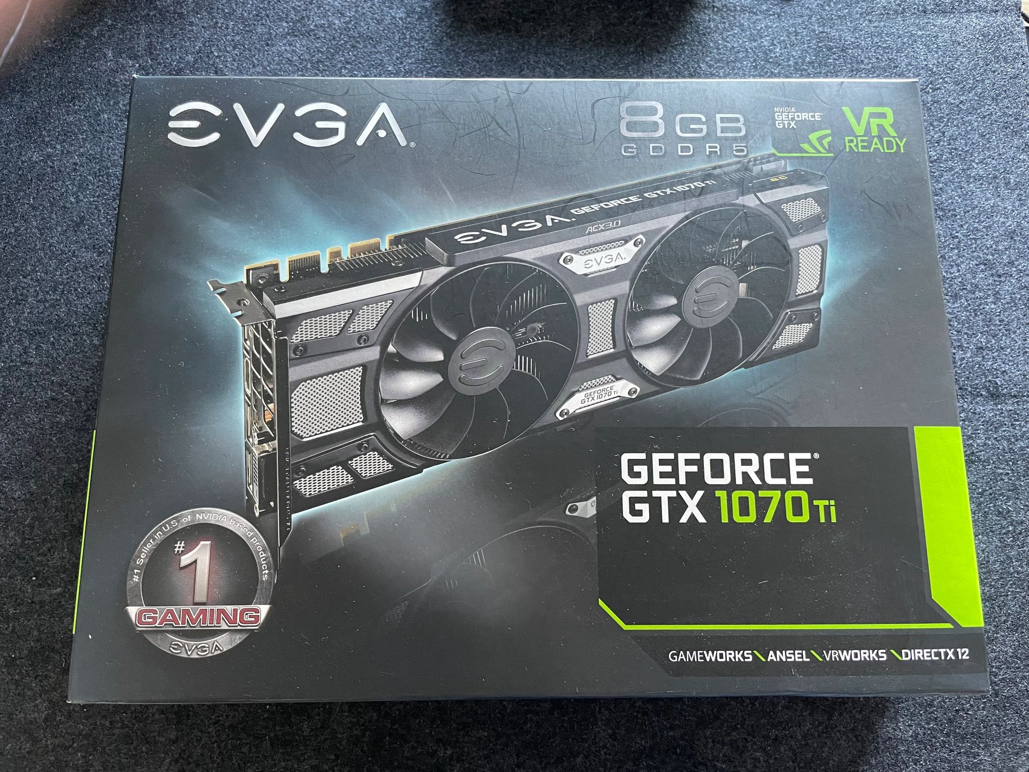 EVGA GeForce GTX 1070 Ti SC Gaming 8GB VRAM