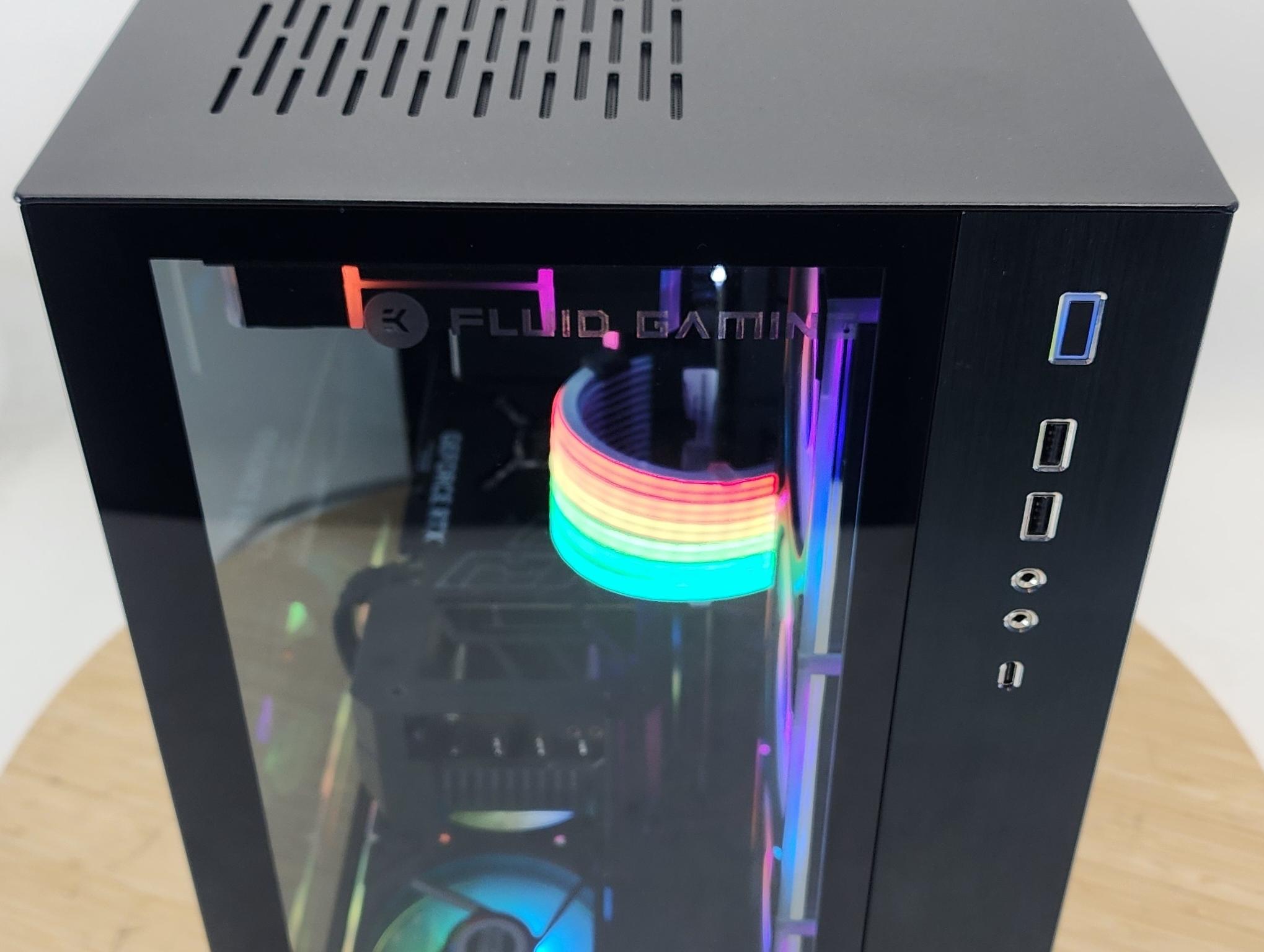 Gaming PC Ryzen 7 7800X3D 32GB RAM 1TB SSD RTX 4070 Ti 12GB Windows 11 Computer