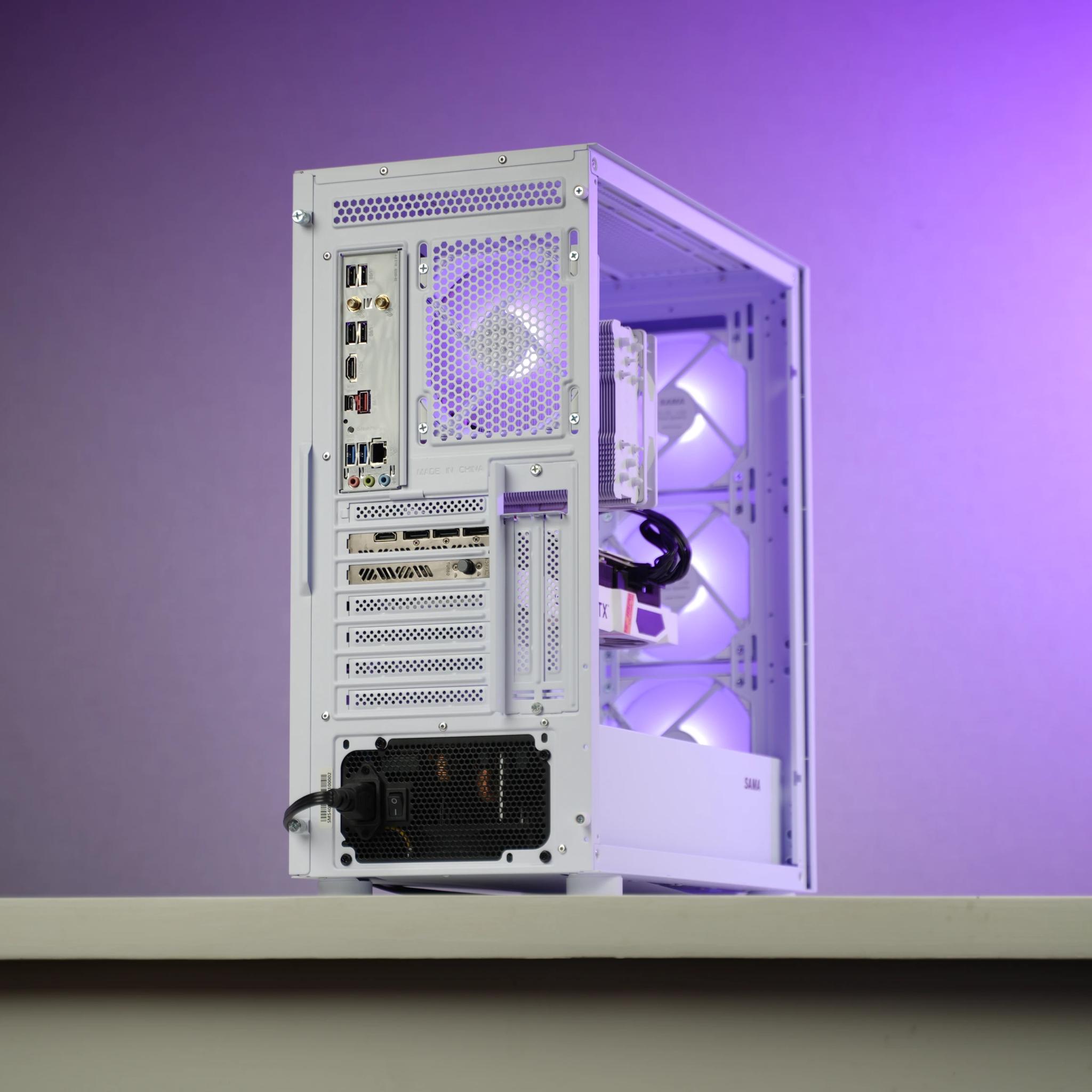 “LXFORM” RTX 3060 Ti Ryzen 5 3500X 16GB 2.3TB Windows 11 Workstation Gaming PC Powerhouse