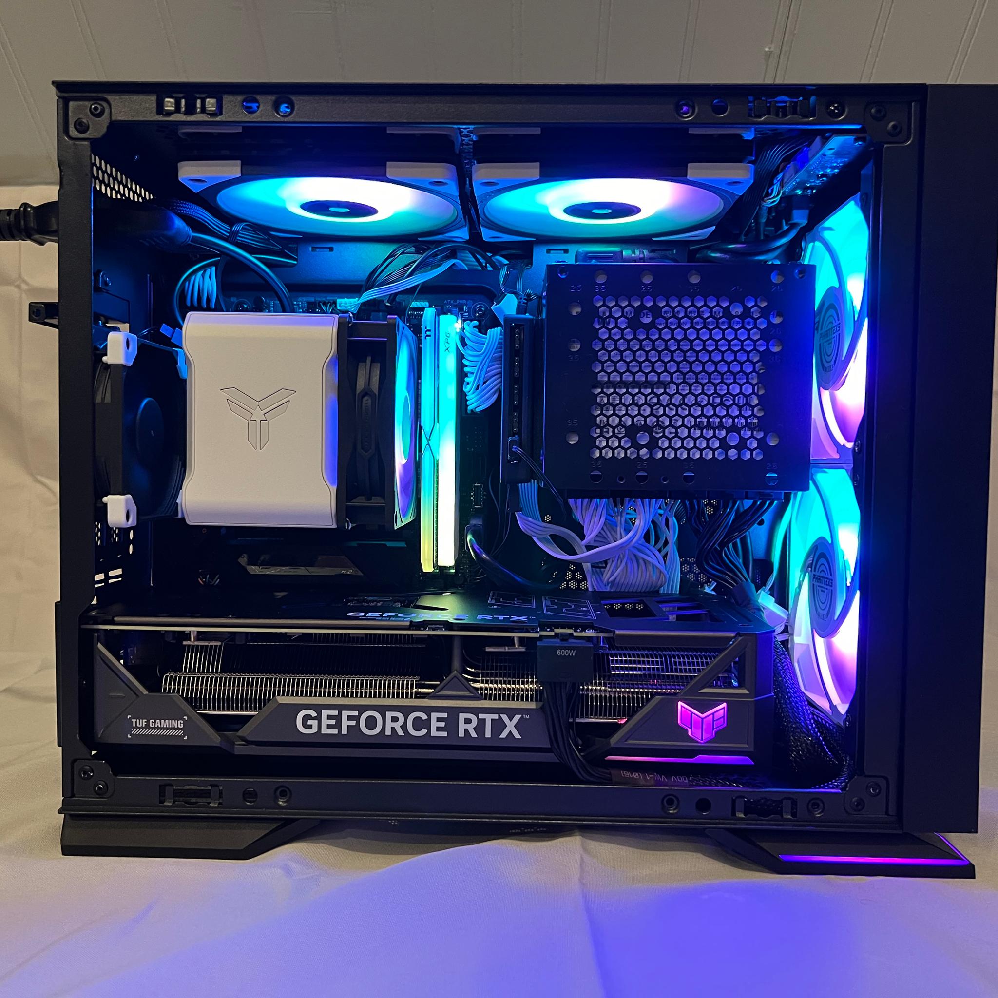 "The Import Job" Ryzen 7 7800x3d, RTX 4070 Ti, 32gb, WiFi 6E, gaming pc-READ FULL DESCRIPTION-