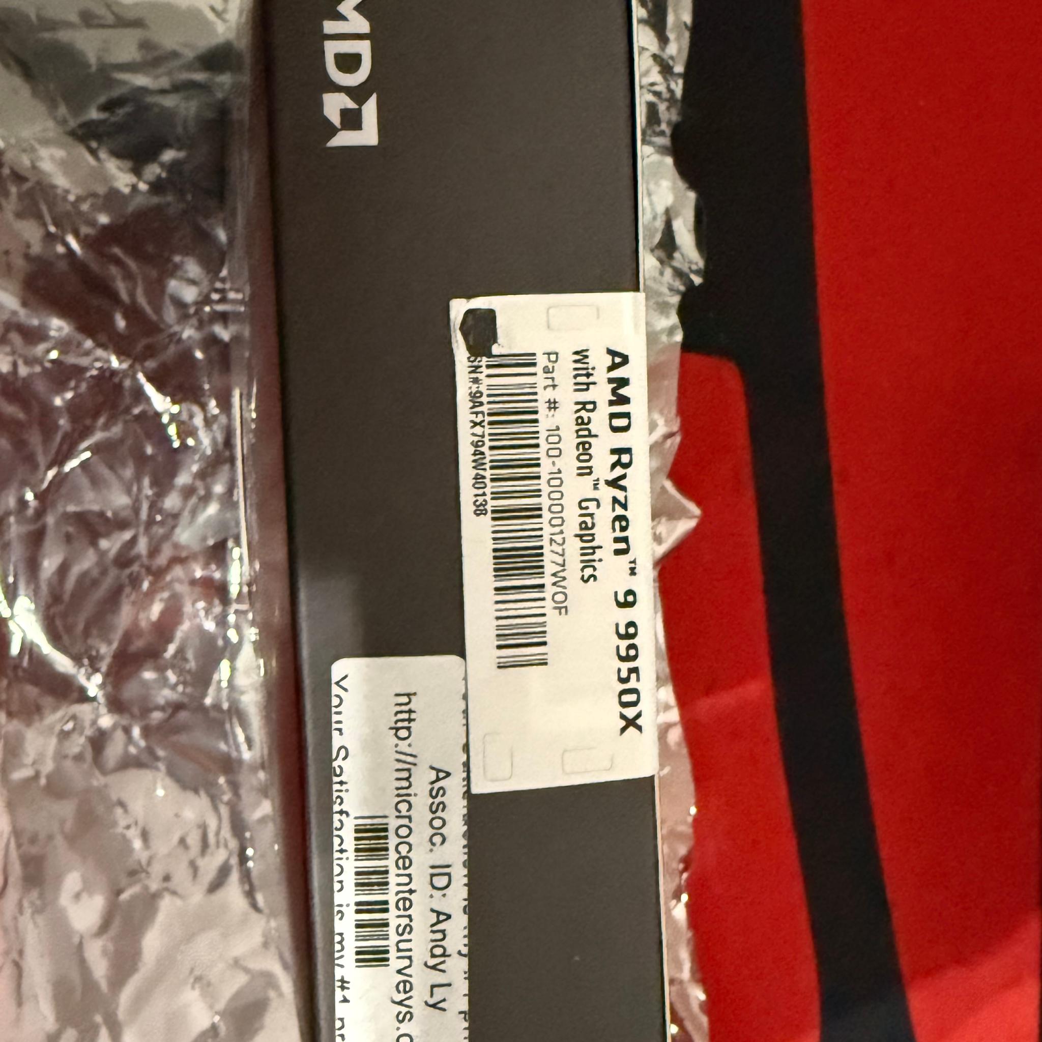 AMD Ryzen 9 9950X