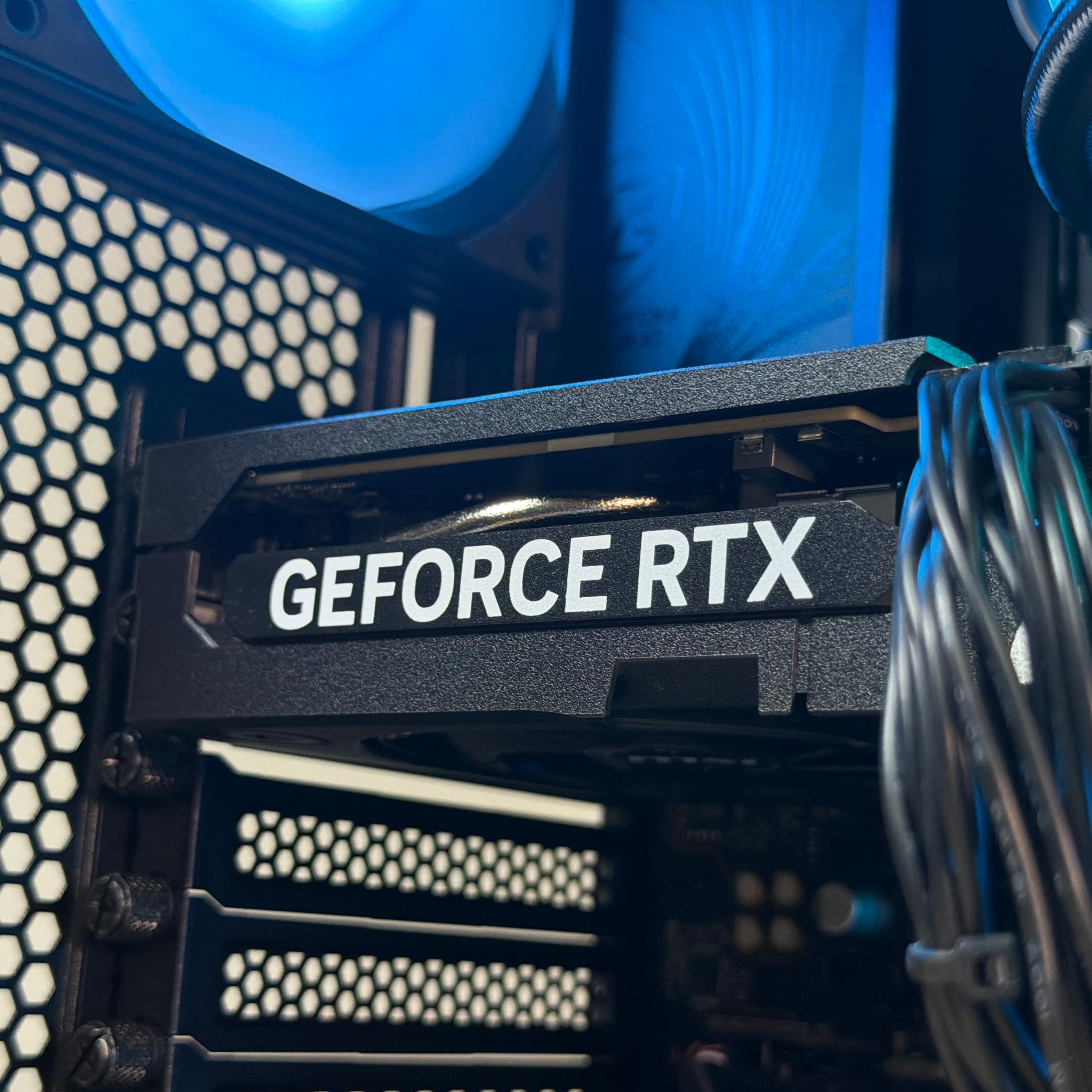 ♠️⚡🗡️ Black Gaming PC | Ryzen 5 9600x, RTX 5060 Ti, 16GB RAM, 1TB SSD, | CUSTOMIZABLE LCD SCREEN