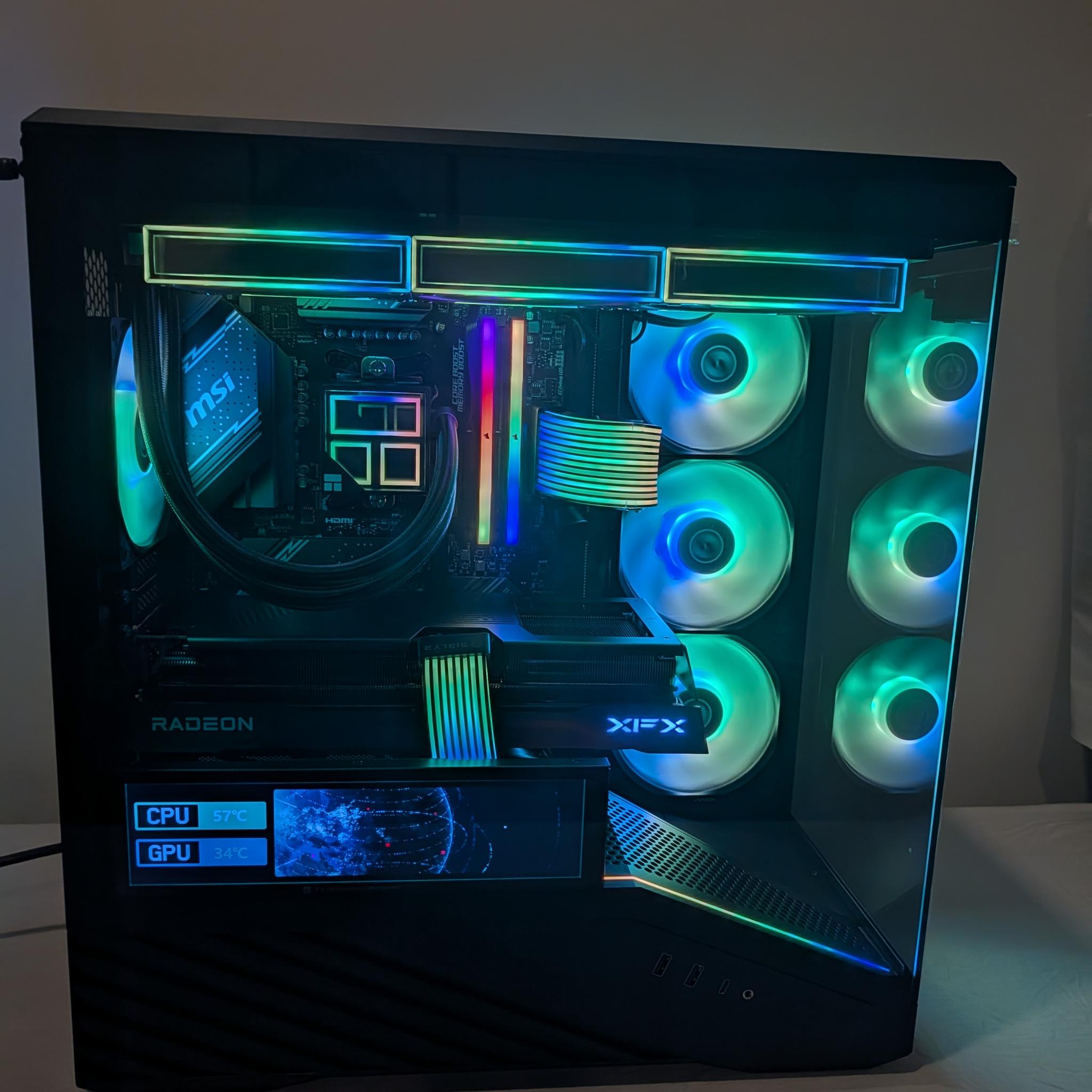 1440p And 4k Gaming PC - Ryzen 7 7800X3D | 9070 XT 16GB | 32GB DDR5 | 2TB NVMe