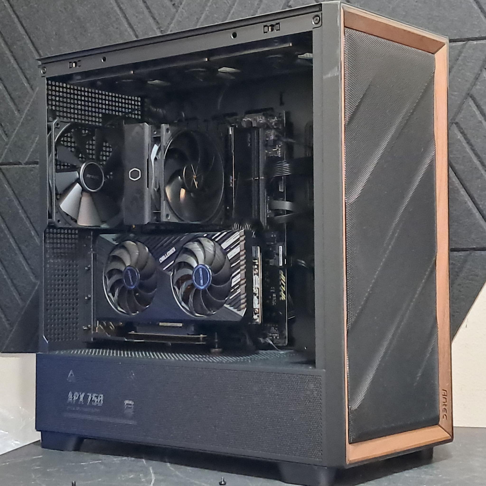 🪵Sleek Woodgrain Gamer🪵RX 7700 XT | 13th Gen i5 | 1.5TB SSD | 16GB DDR5 | WiFi