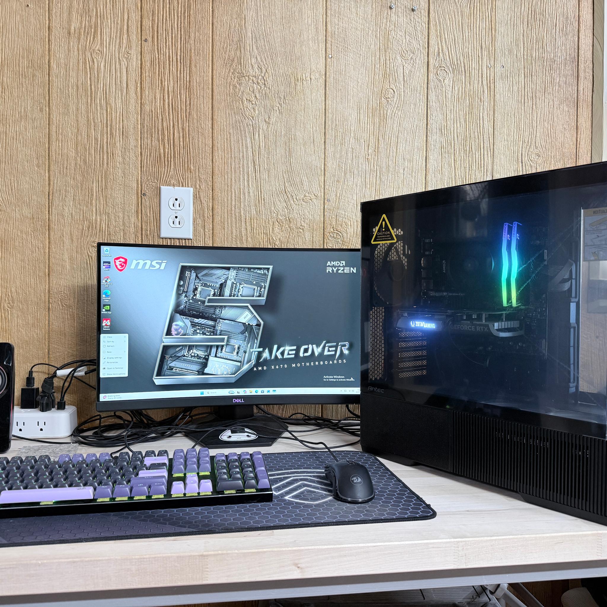 AMD Ryzen 5 5500, 16GB DDR4, 1TB NVME, RTX 4060 8GB - NEW & OPEN-BOX BUILD!