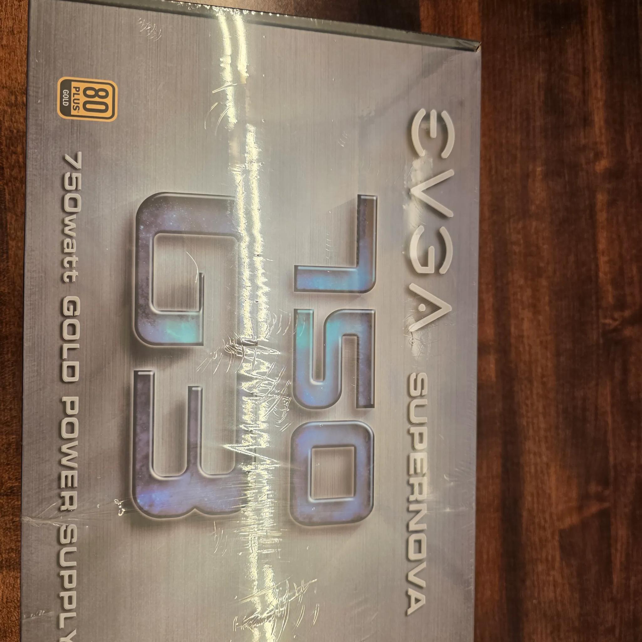 New EVGA Supernova 750 G3 Fully Modular 750 watt 80 plus gold power supply