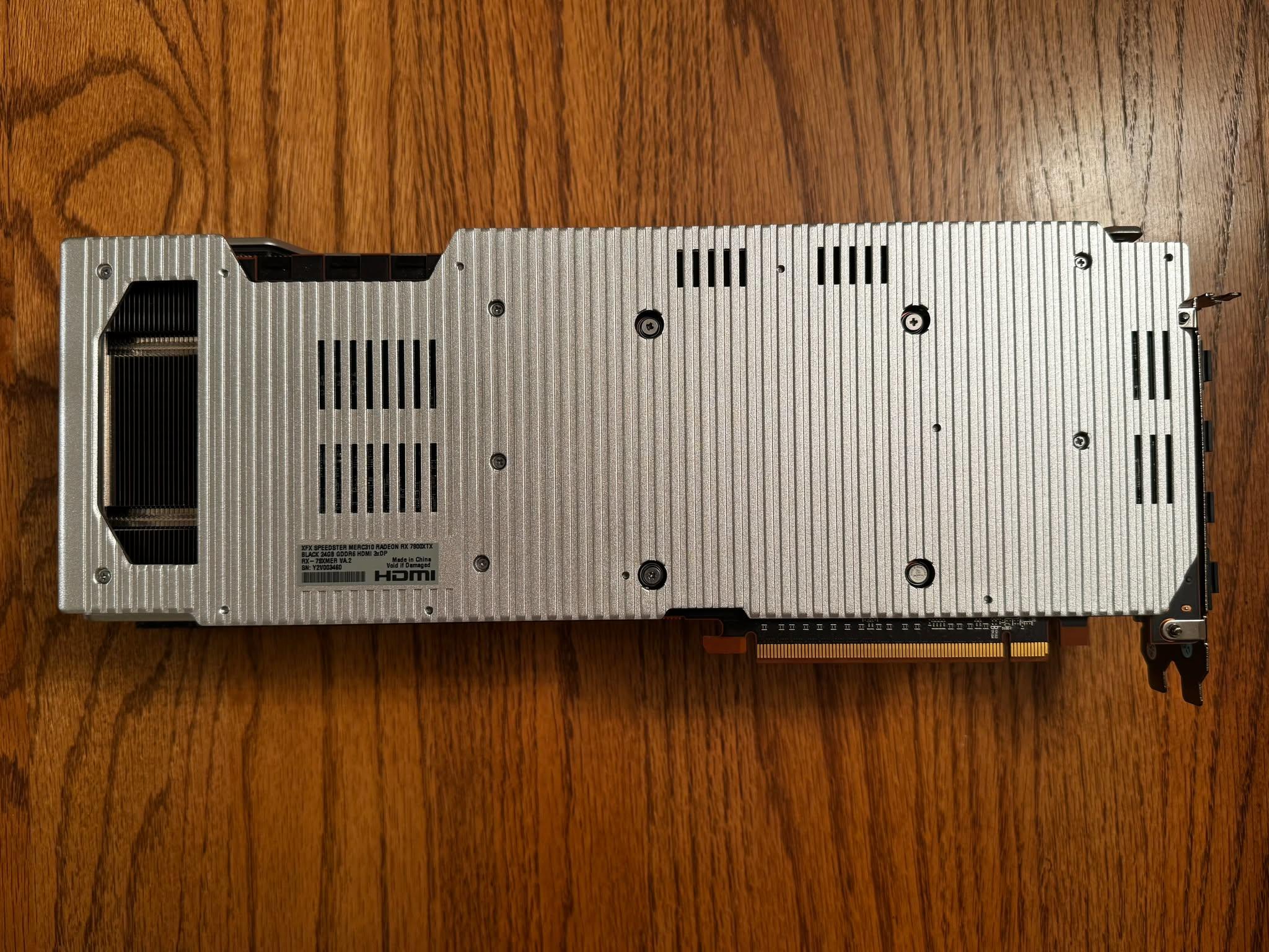 XFX Speedster MERC310 Black Radeon RX 7900XTX 24GB GDDR6 GPU