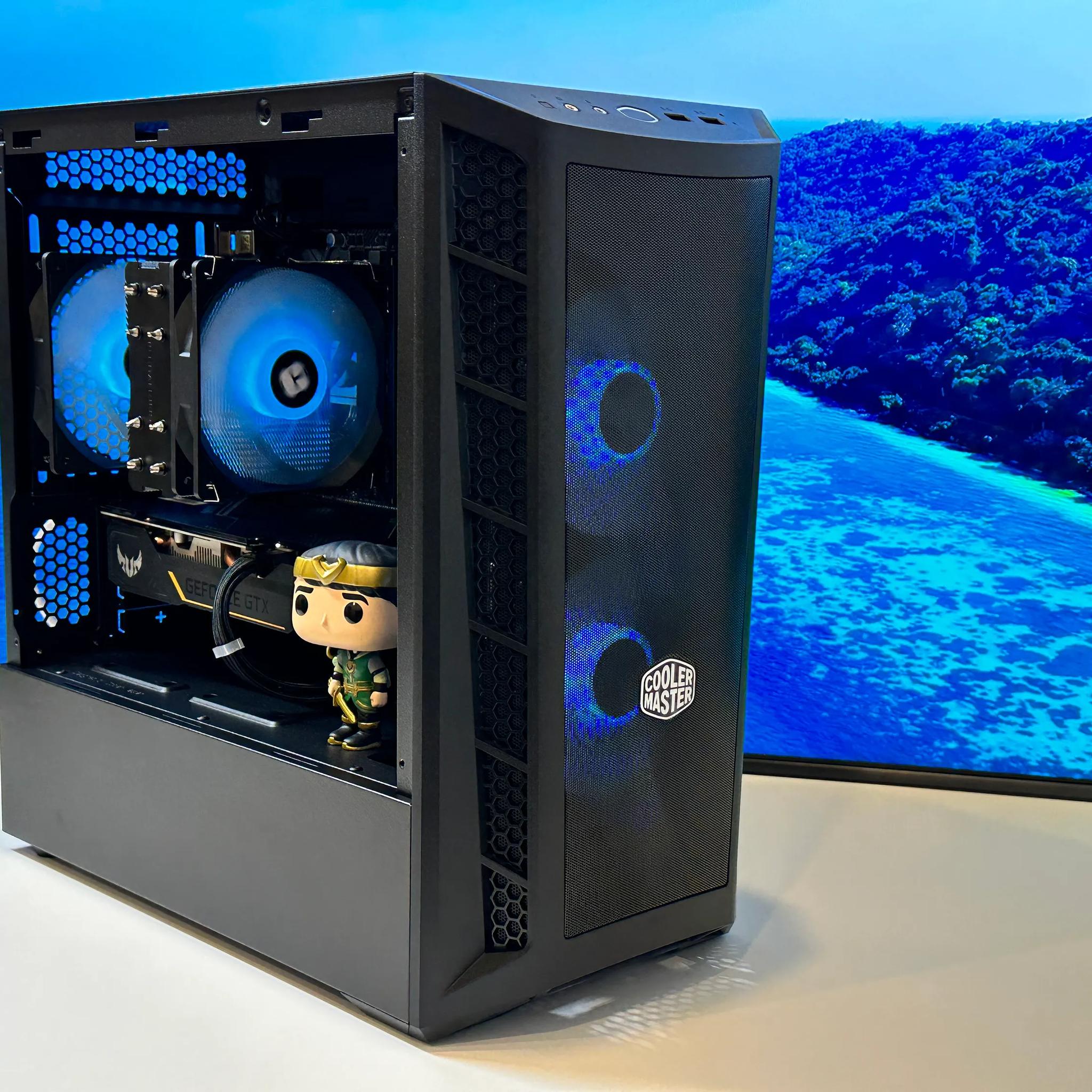 💚 👑Loki👑💚-Gaming PC-Nvidia GTX 1650 Super -AMD Ryzen 5 2600 6core-16GB DDR4 RAM-500GB NVME