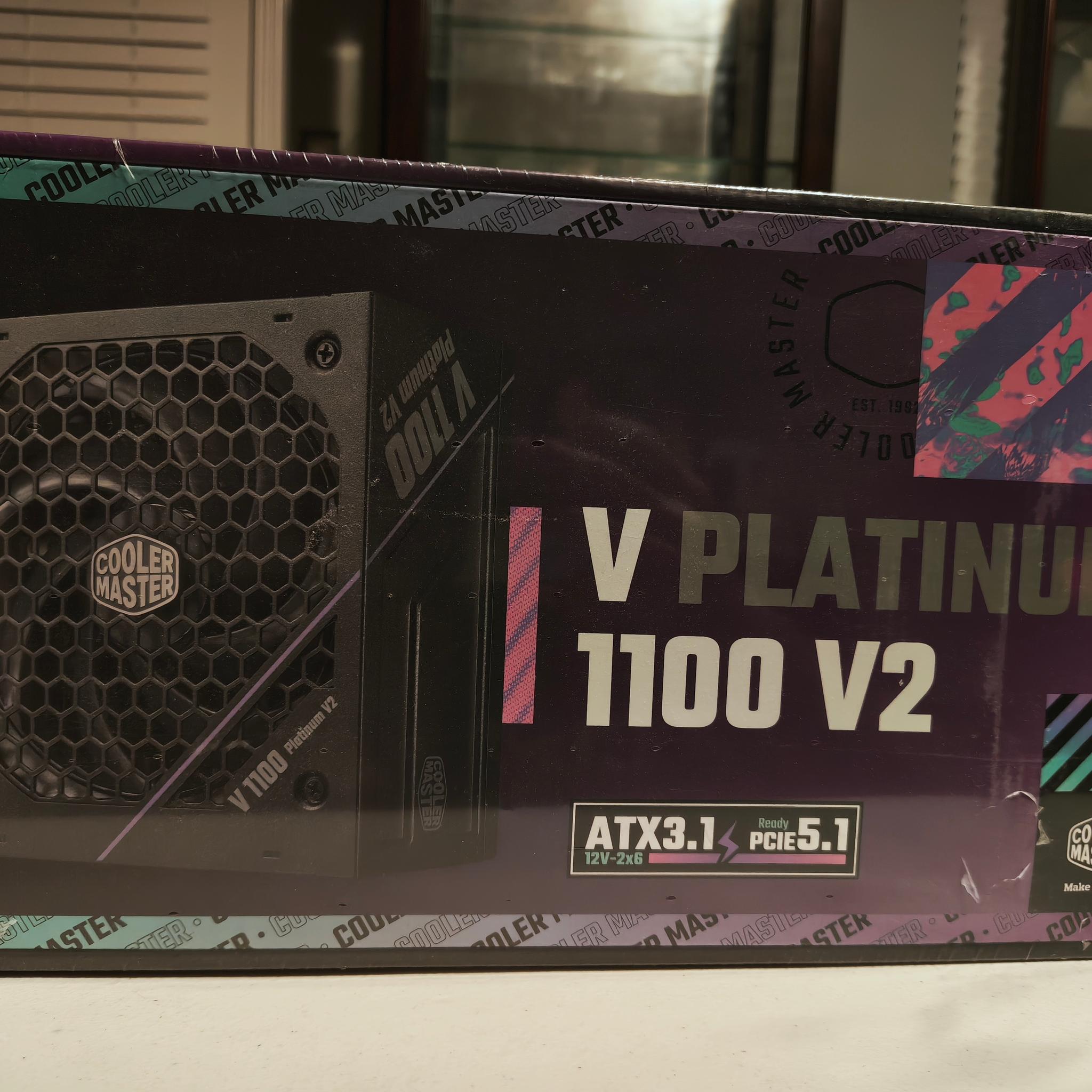 Cooler Master V ATX Platinum 1100W V2 NEW (Sealed)