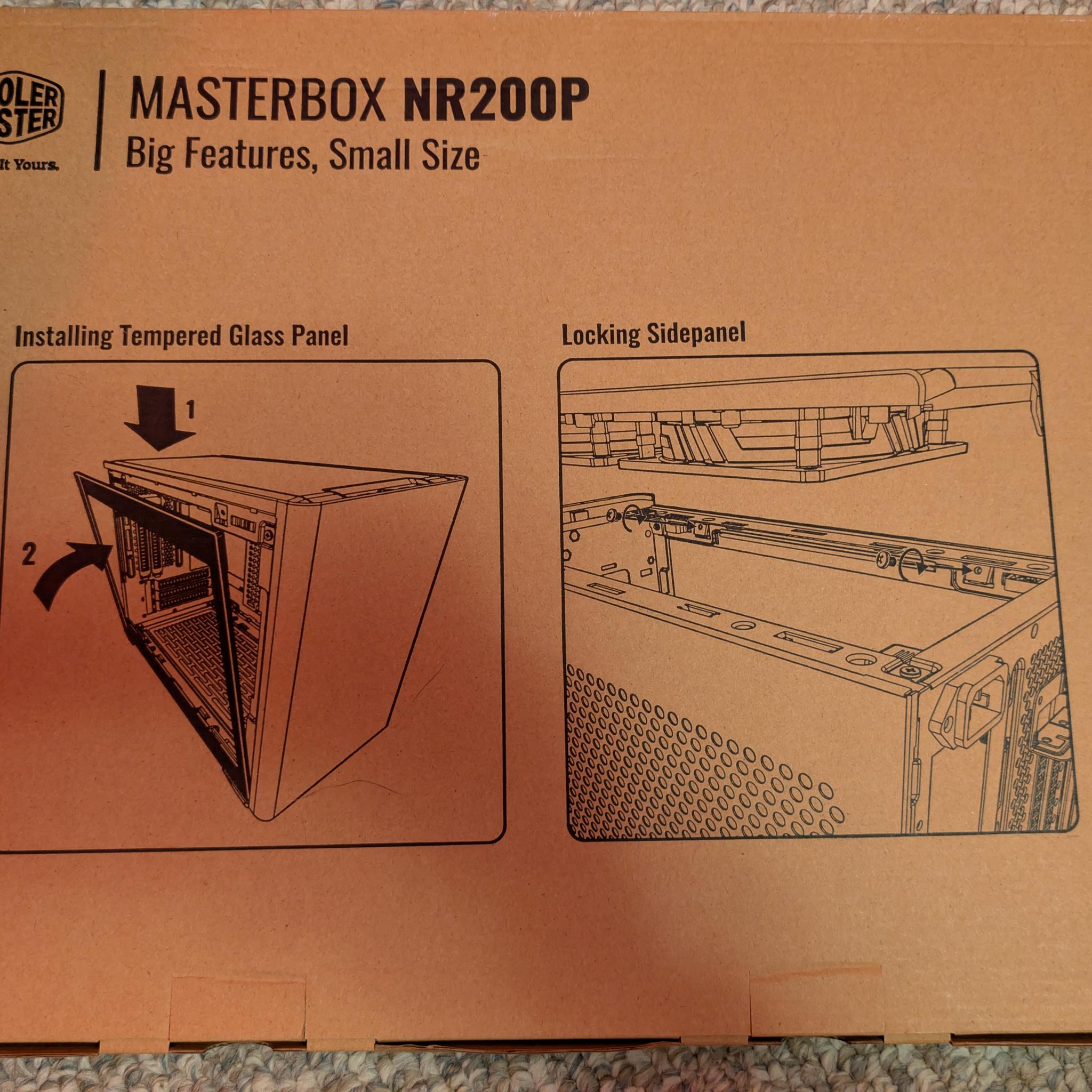 Cooler Master Masterbox NR200P Tempered Glass Panel