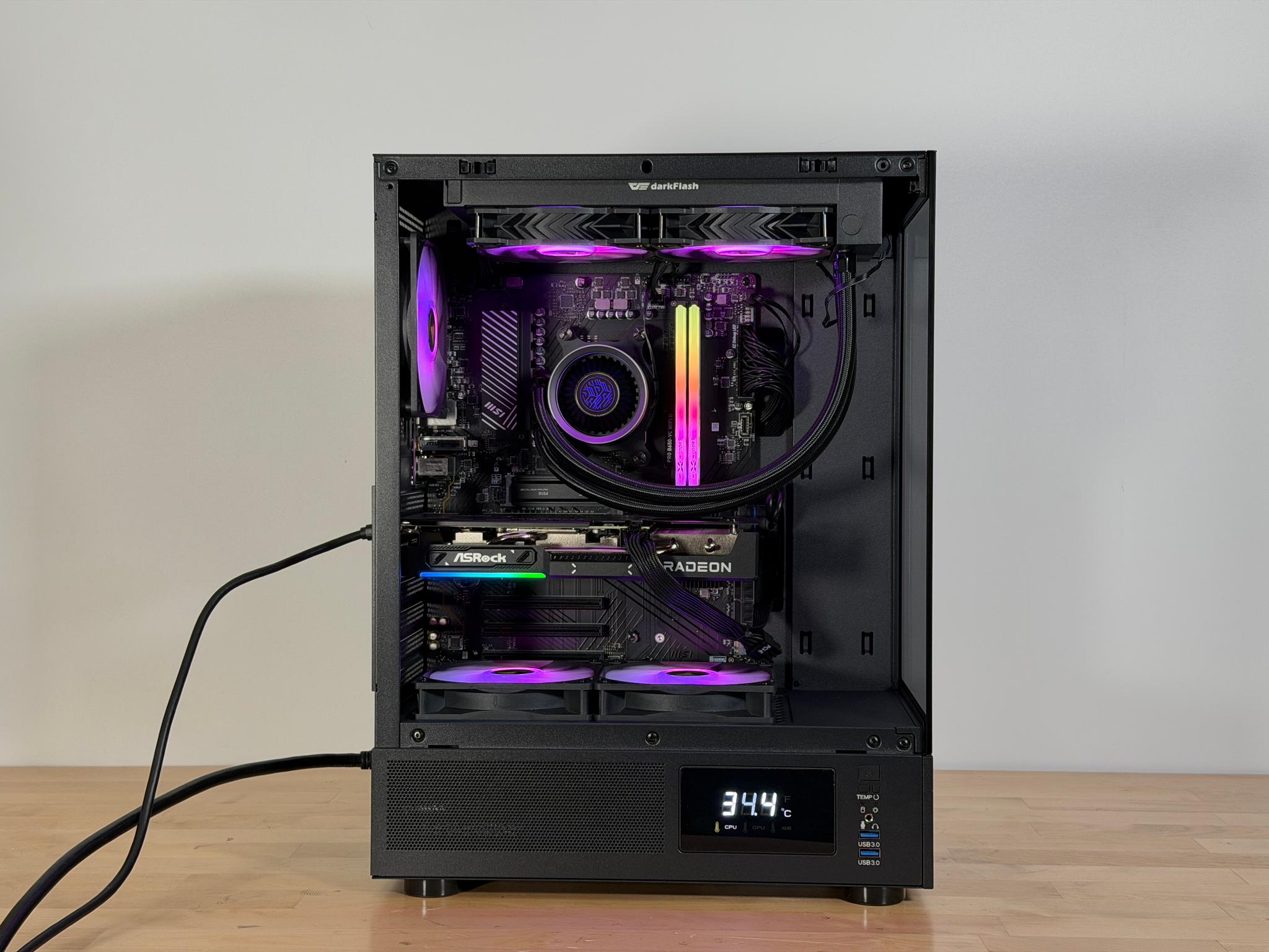 RX 9060XT 16gb Ryzen 5 7600x3d Gaming PC