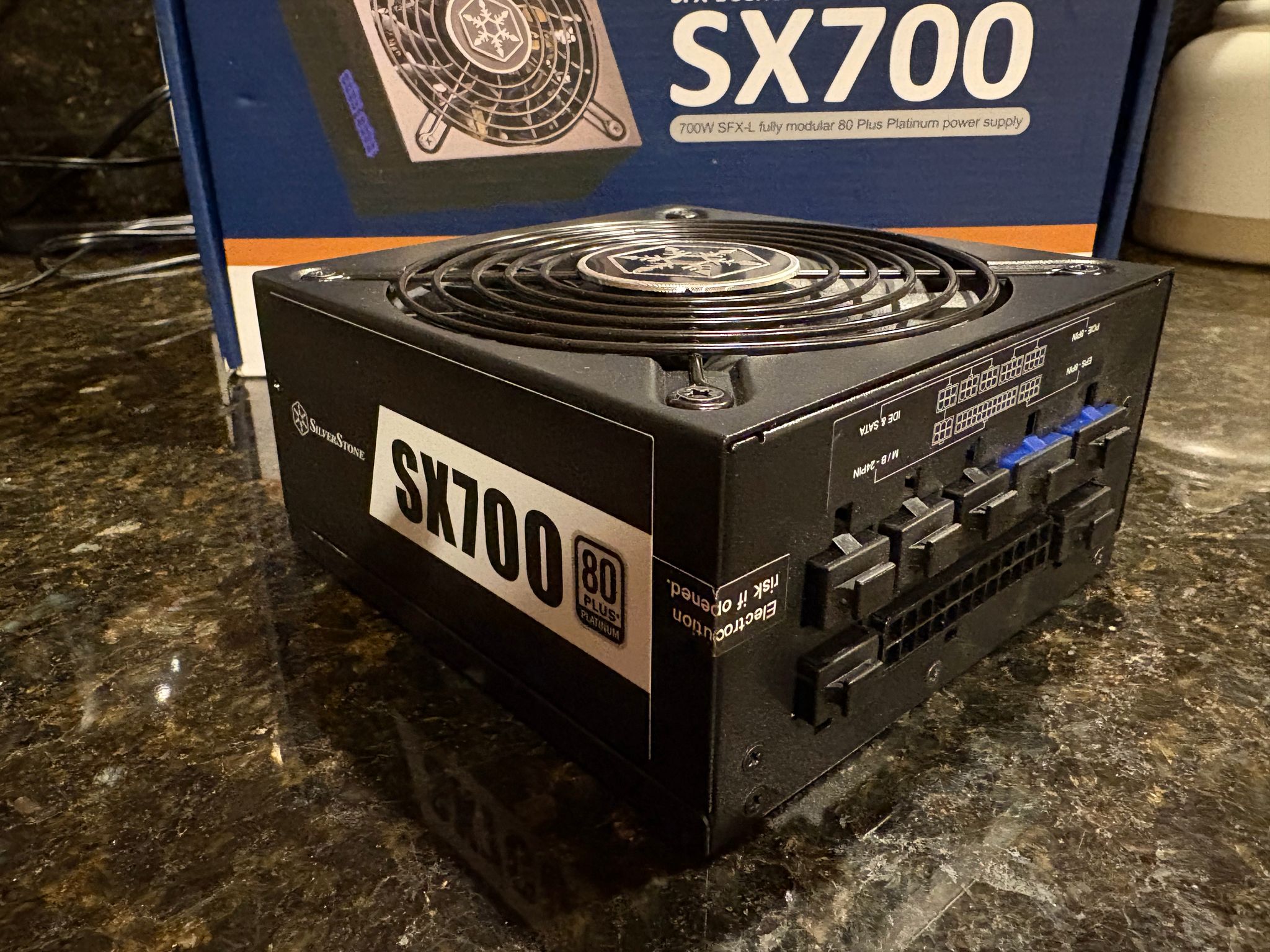 SilverStone 700W SFX-L Fully Modular Platinum Power Supply