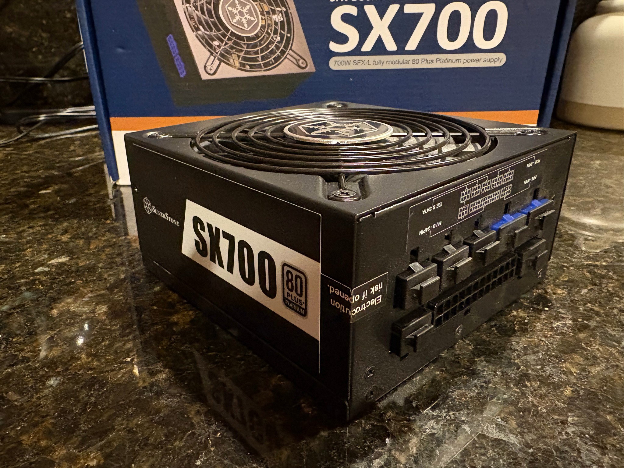 SilverStone 700W SFX-L Fully Modular Platinum Power Supply