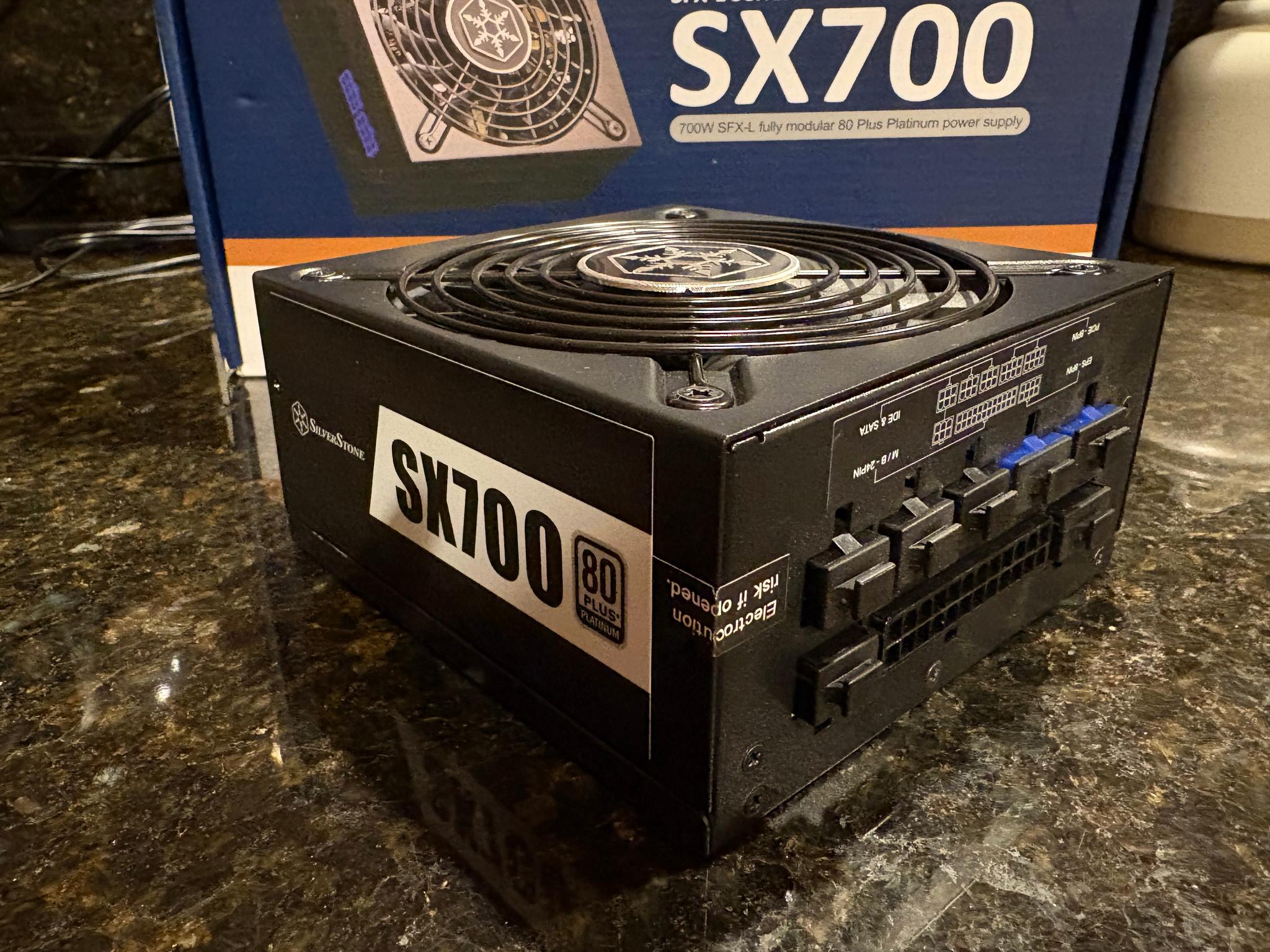 SilverStone 700W SFX-L Fully Modular Platinum Power Supply