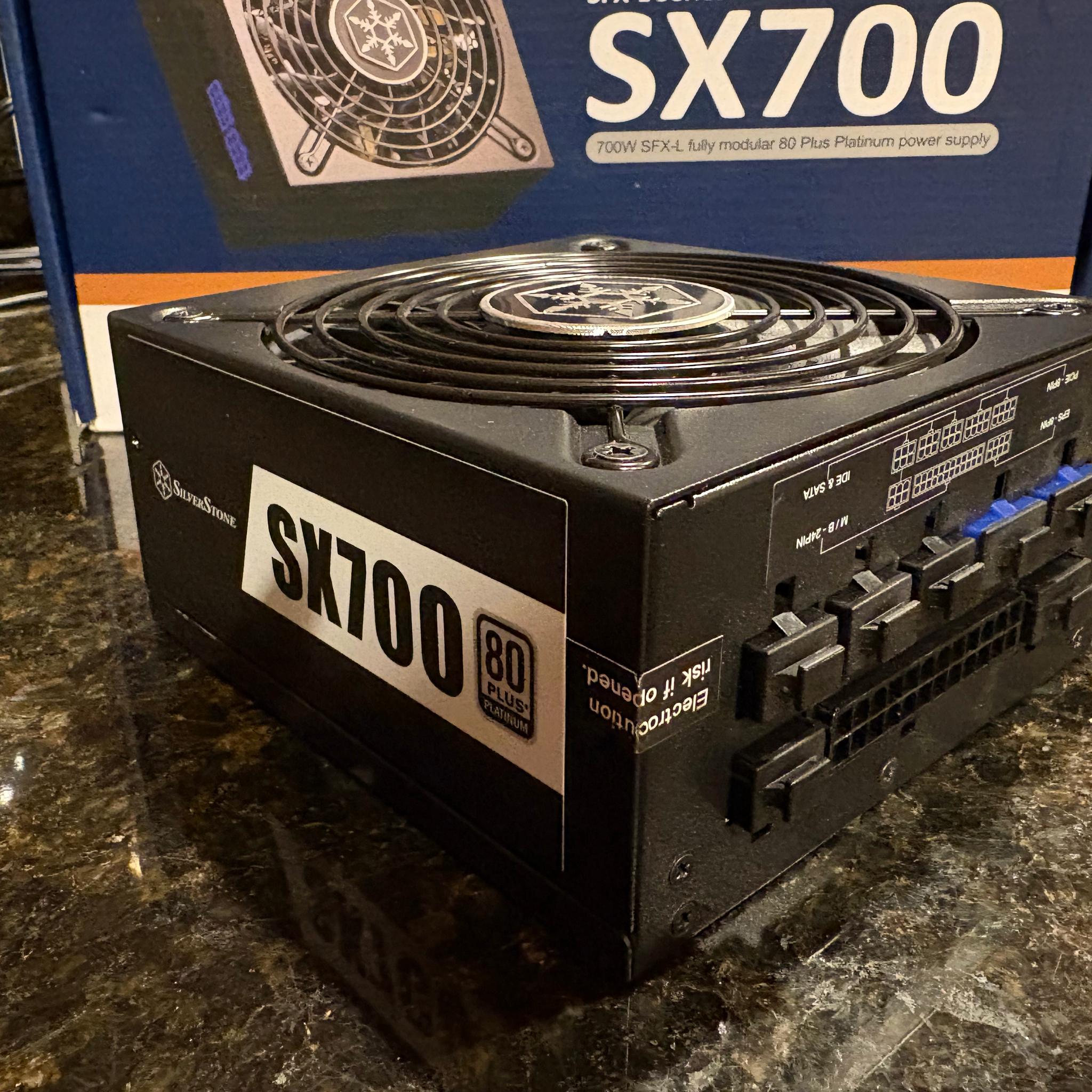 SilverStone 700W SFX-L Fully Modular Platinum Power Supply