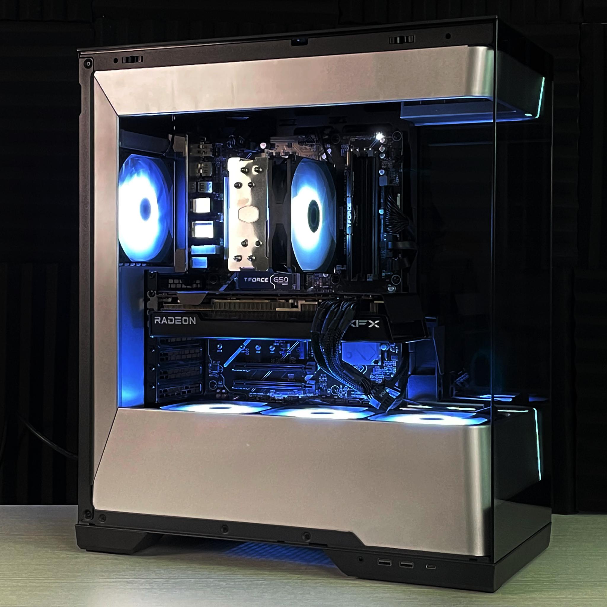 🌟 RADIANT Gaming PC | RX 7700 16GB (Non-XT) | Ryzen 7 8700F | 16GB DDR5 | 1TB NVME | WiFi + BT