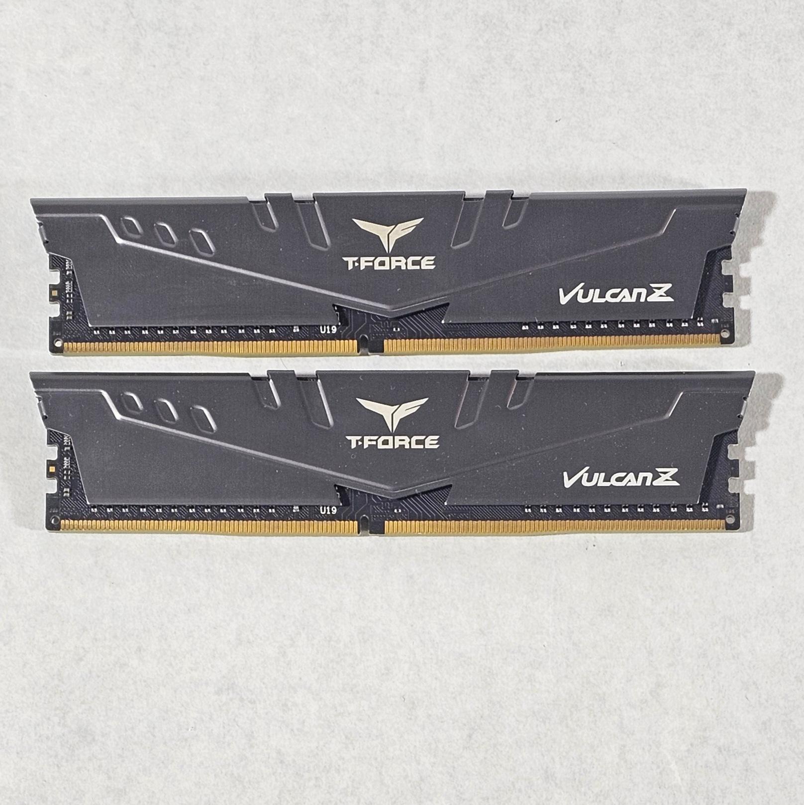 16GB DDR4 (2x8GB) CL18 3200MT/s T-Force Vulcan Z