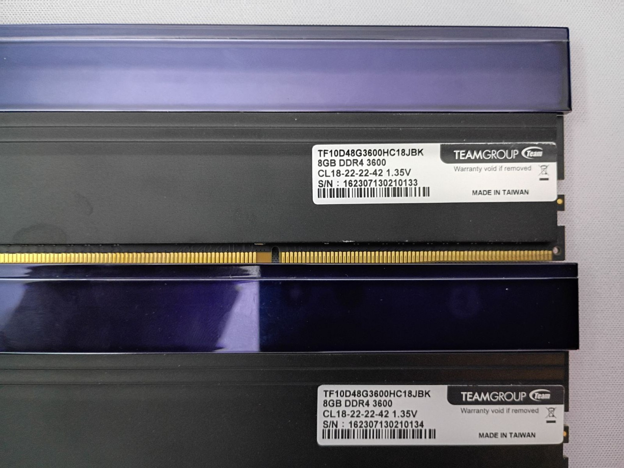 16GB 2x8 T-Force Extreme ARGB DDR4 Ram  CL 18-22-22-42 1.35v