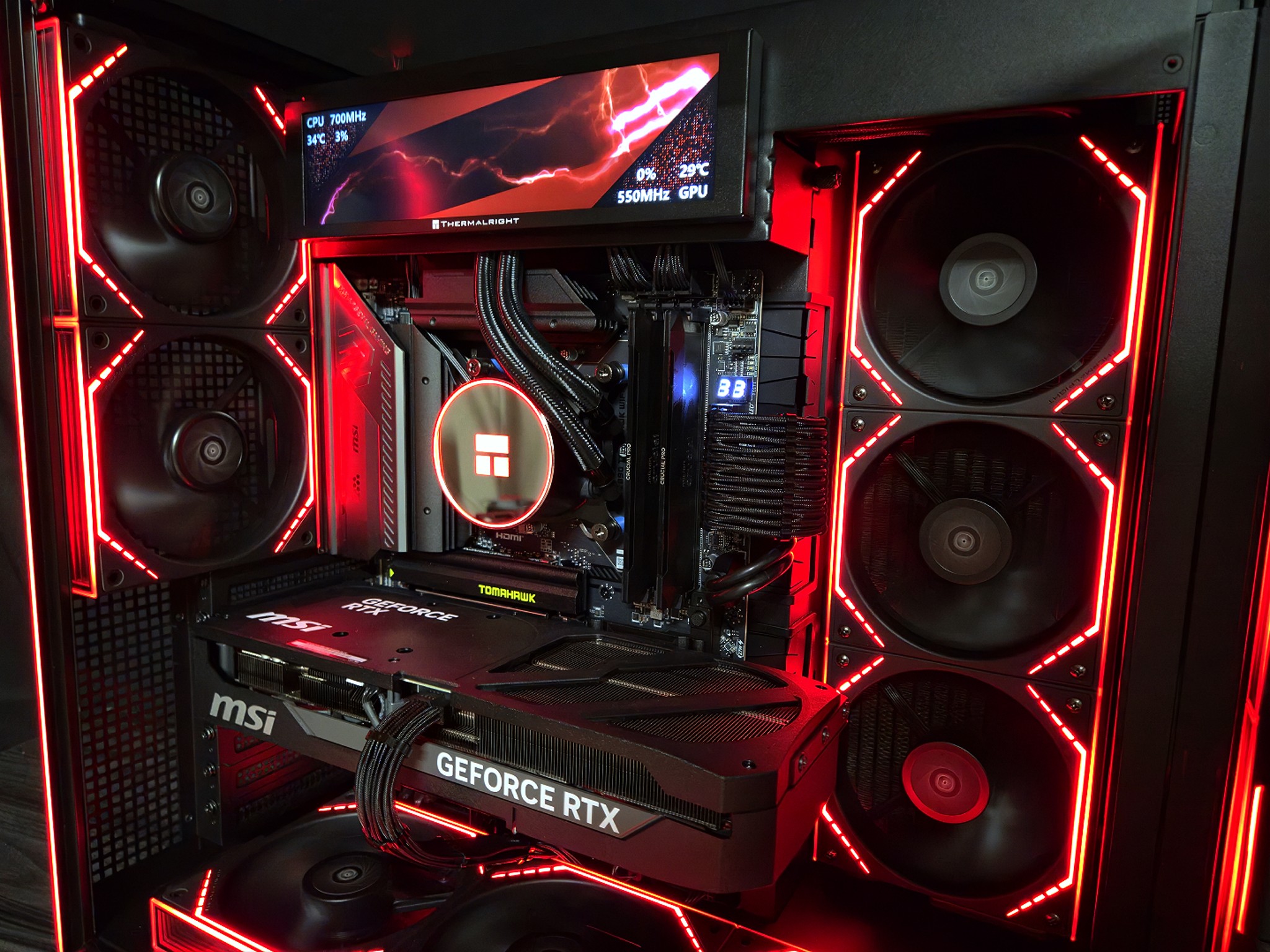Intel 270K Plus - RTX 5080 OC - 32GB DDR5 6000 - 2TB Gen4 NMVe - A70 Vision - Z890 Tomahawk