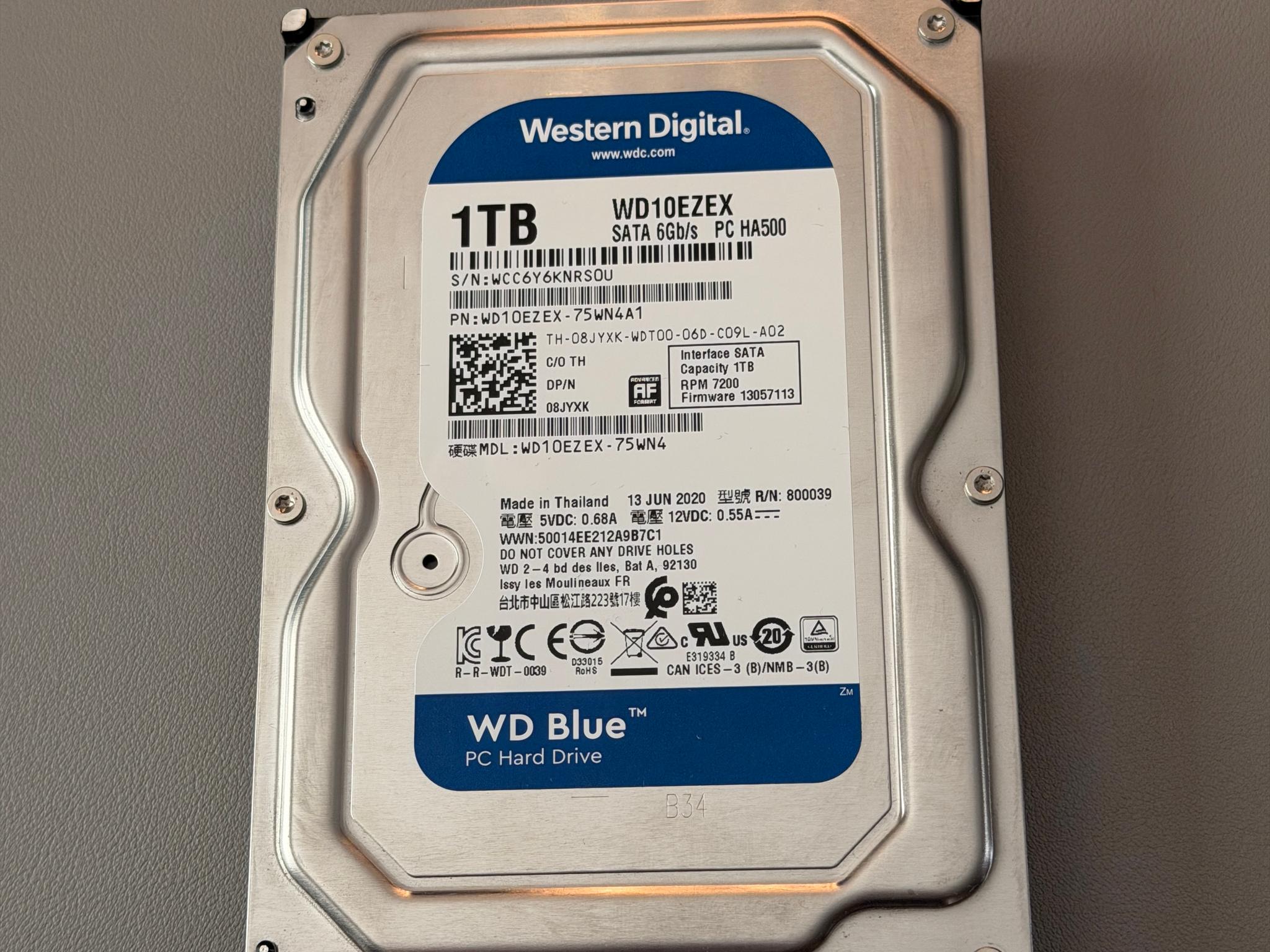 1TB Hard Drive