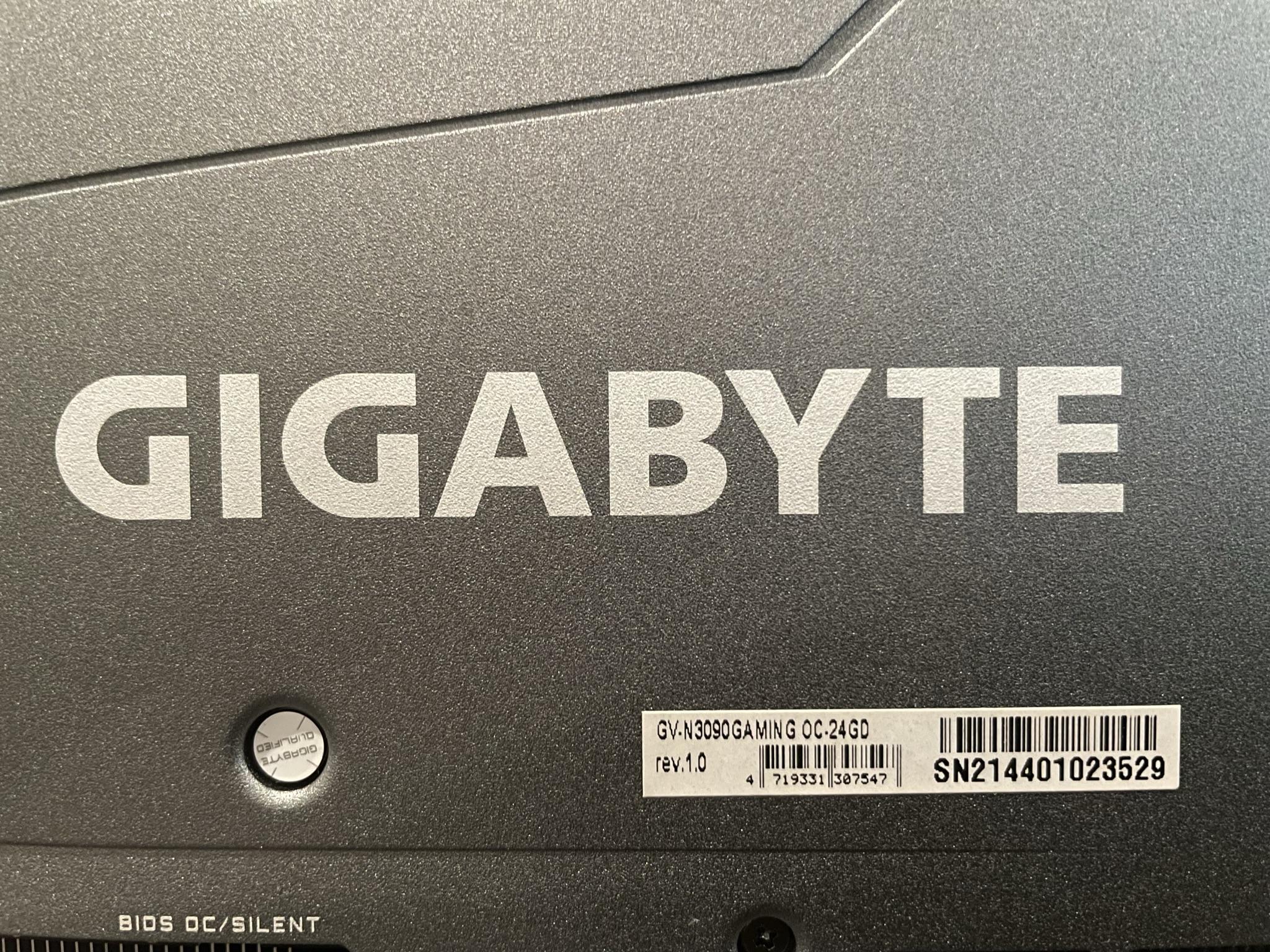 Gigabyte RTX 3090 Gaming OC 24GB