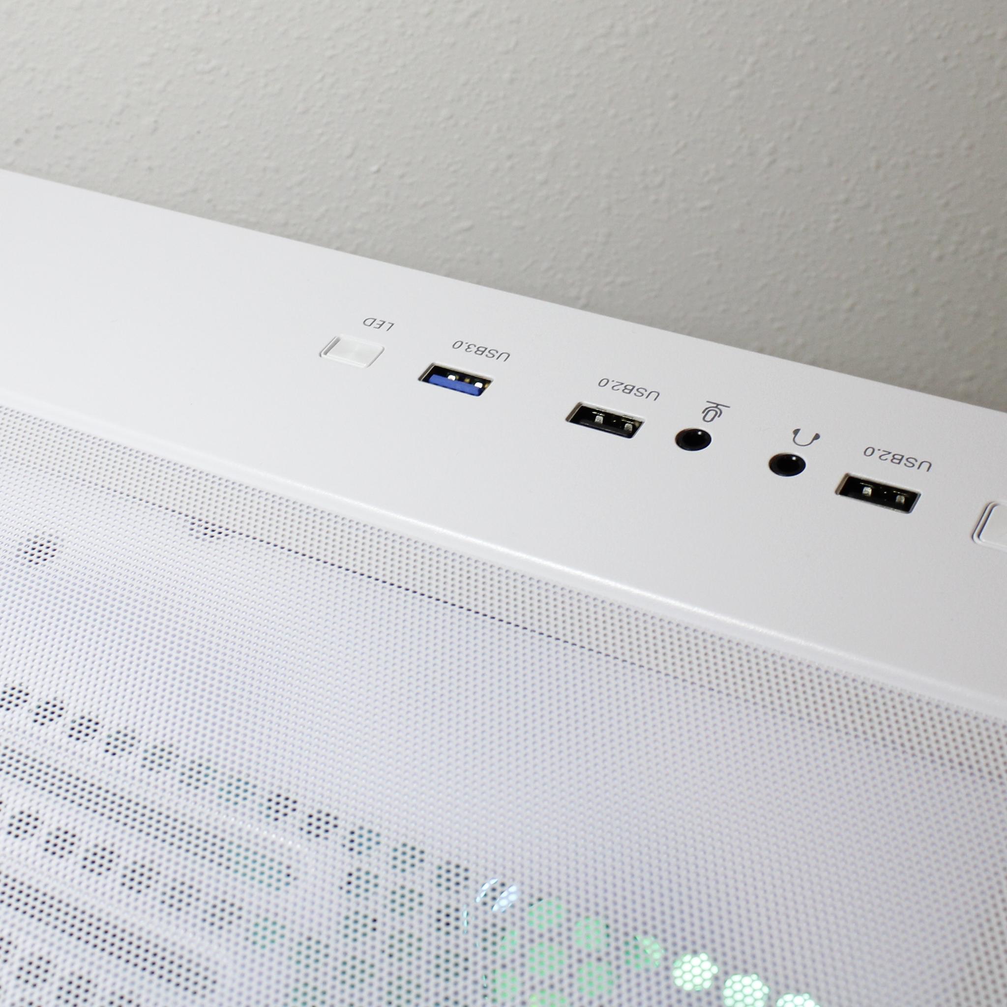 🐢🦖🌿Bulbasaur🌿🐢🦖 White Gaming PC [RTX 3060ti][32GB RAM]