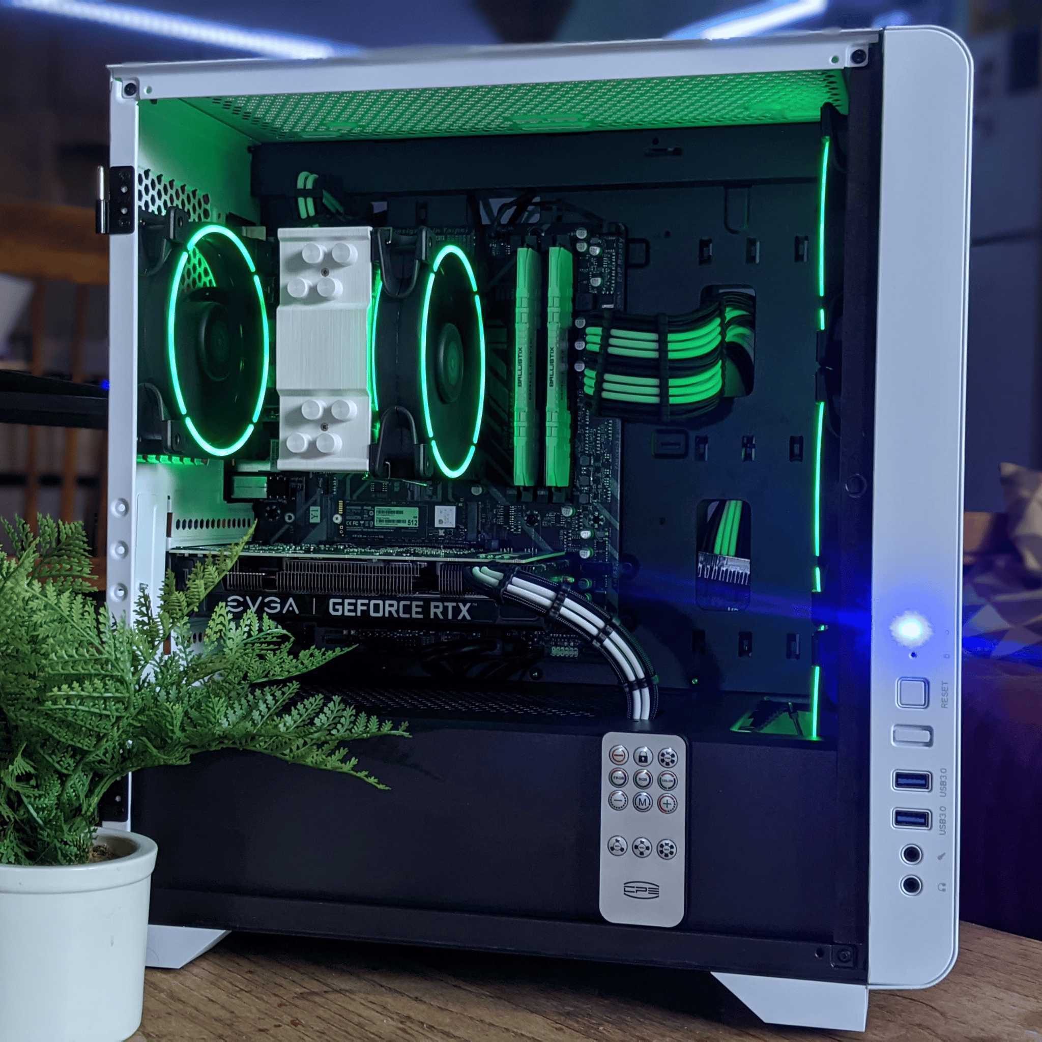 Ryzen 7 2700x RTX 3050 gaming pc