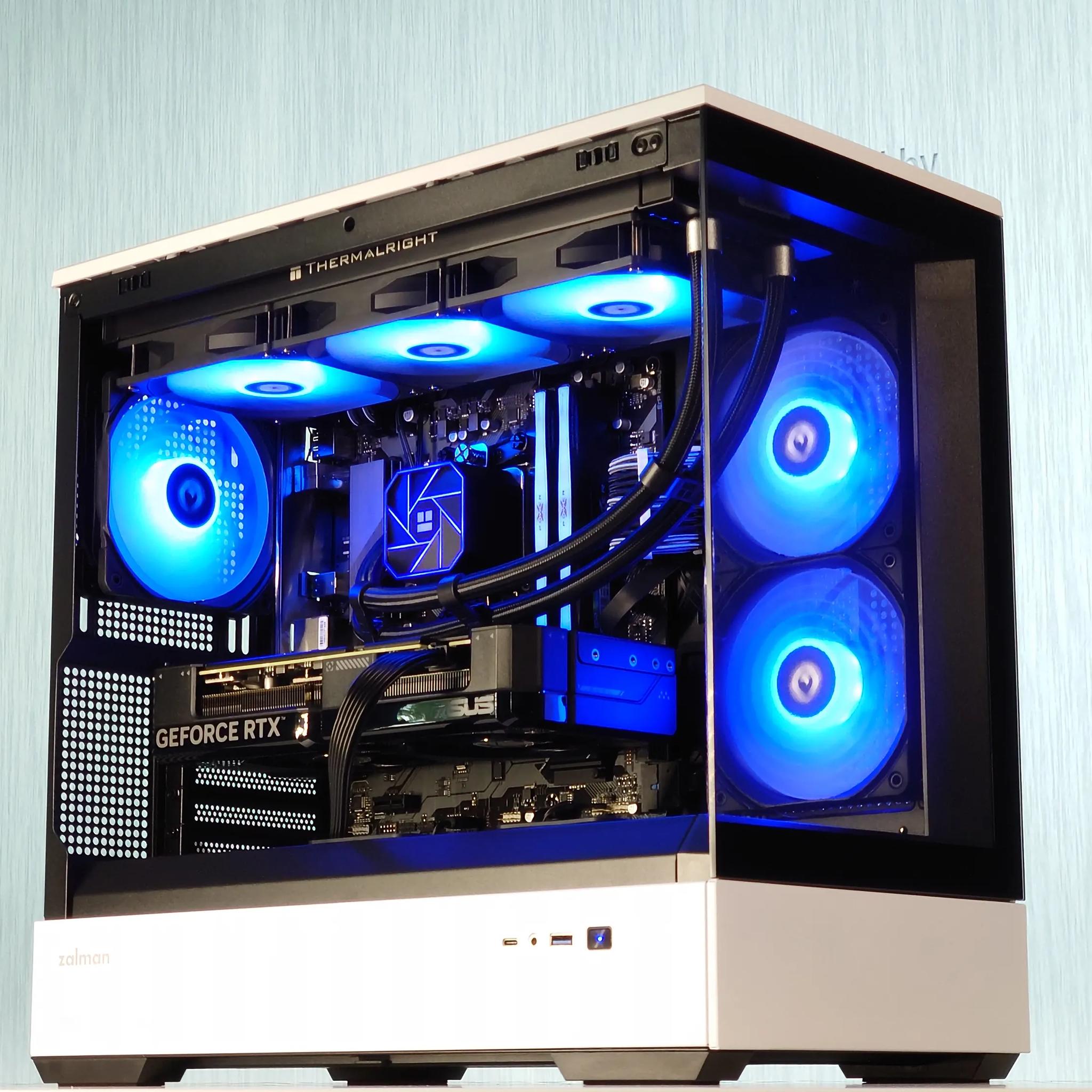 🌚🌌1440P-4K Gaming PC🔘Nvidia RTX 4070 Super 12GB🔘AMD Ryzen 7 7700🔘32GB DDR5🔘1TB SSD
