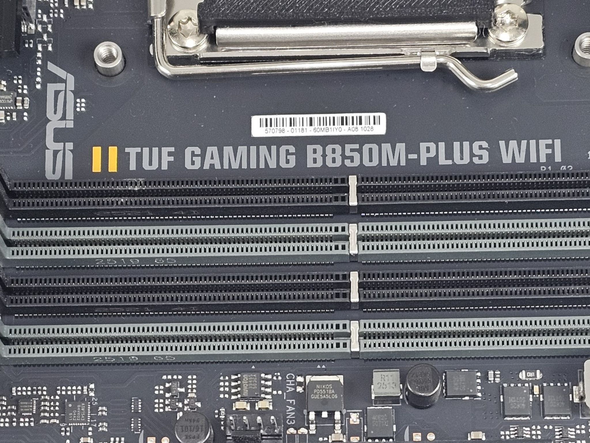 ASUS TUF GAMING B850M-PLUS WIFI AMD AM5 DDR5 mATX Motherboard
