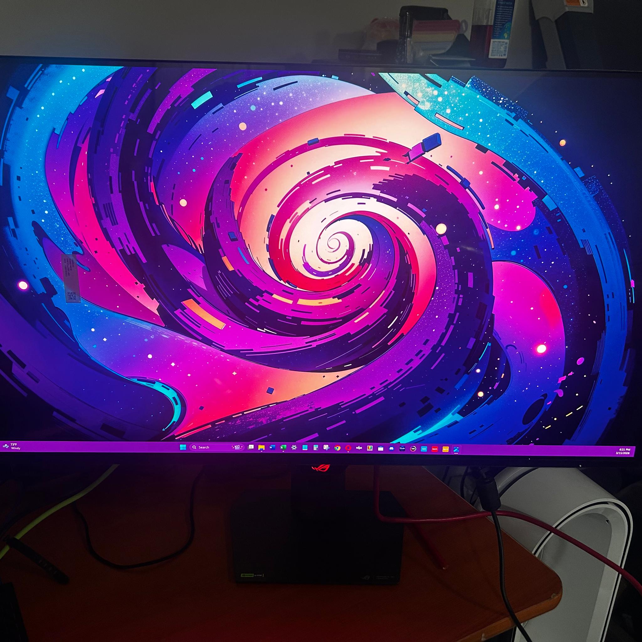 ASUS ROG 32” OLED 4K (240hz) Gaming Monitor with BRAND NEW Screen (PG32UCDM)