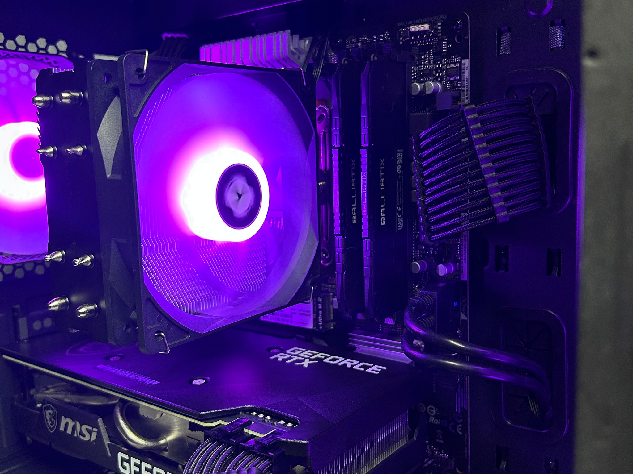 ⚫️🟣⚫️| MSI RTX 3070 | Ryzen 5 5600X | 1TB NVME | 16GB Crucial Ballistix 3200Mhz
