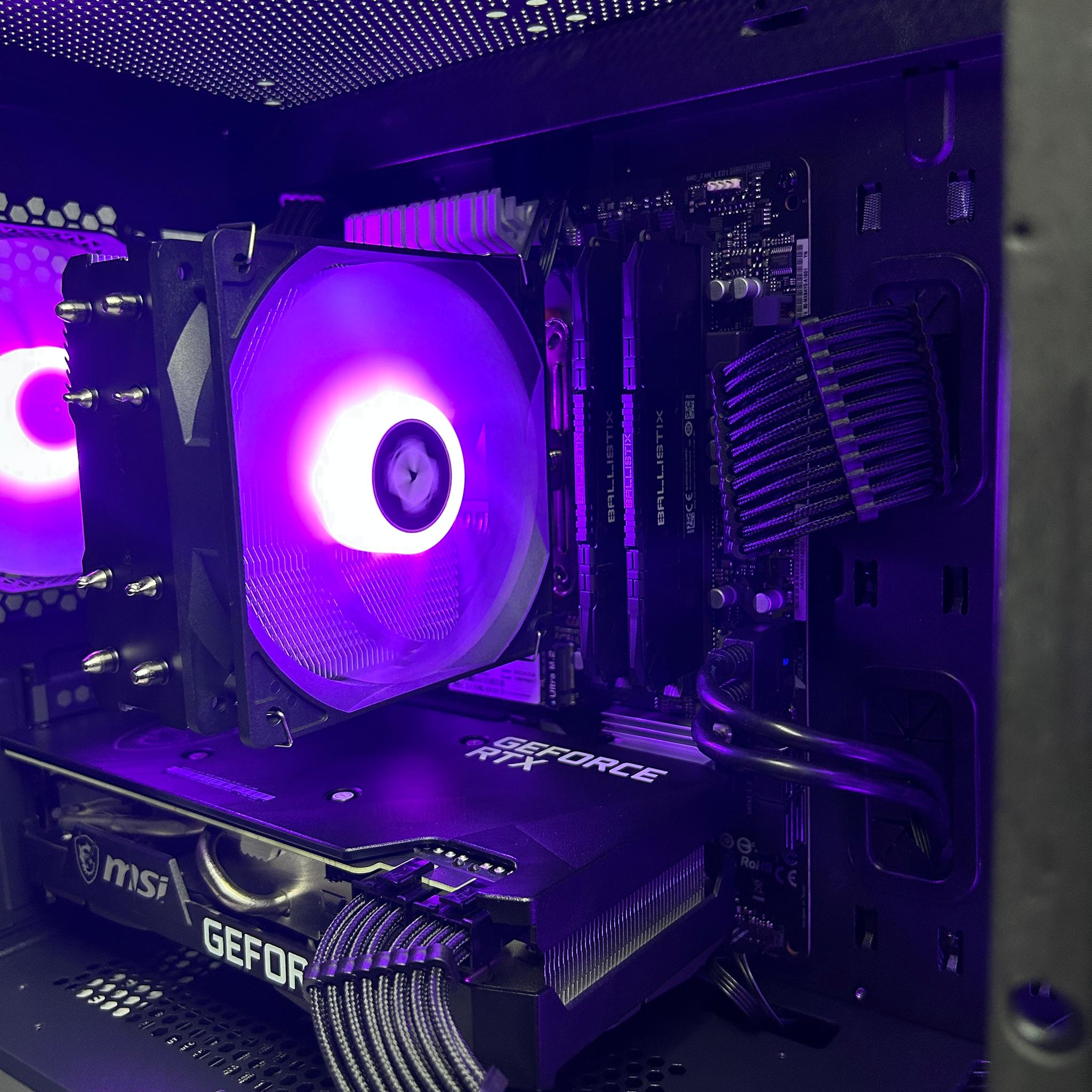 ⚫️🟣⚫️| MSI RTX 3070 | Ryzen 5 5600X | 1TB NVME | 16GB Crucial Ballistix 3200Mhz