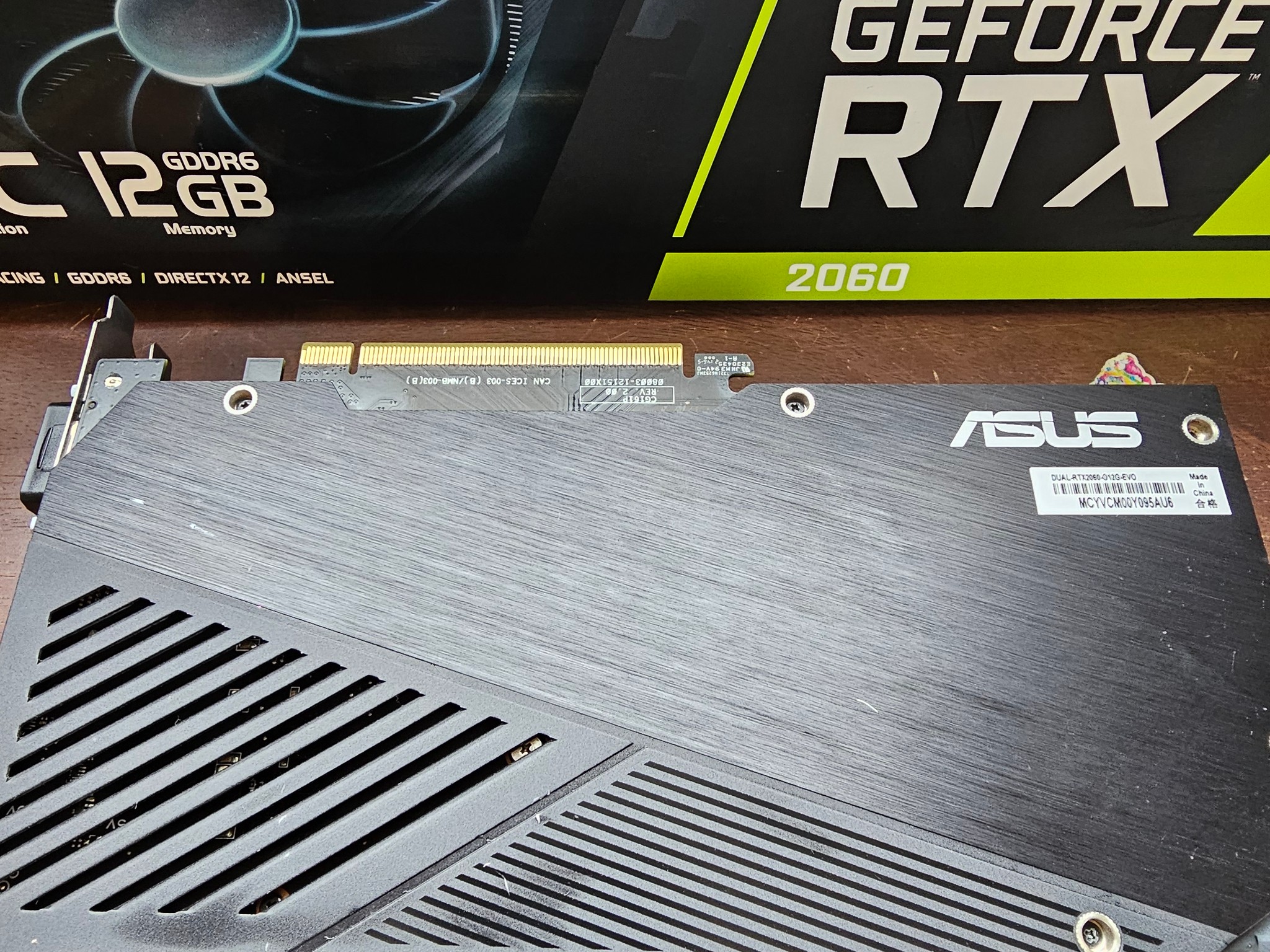 ASUS Dual GeForce RTX 2060 OC 12GB